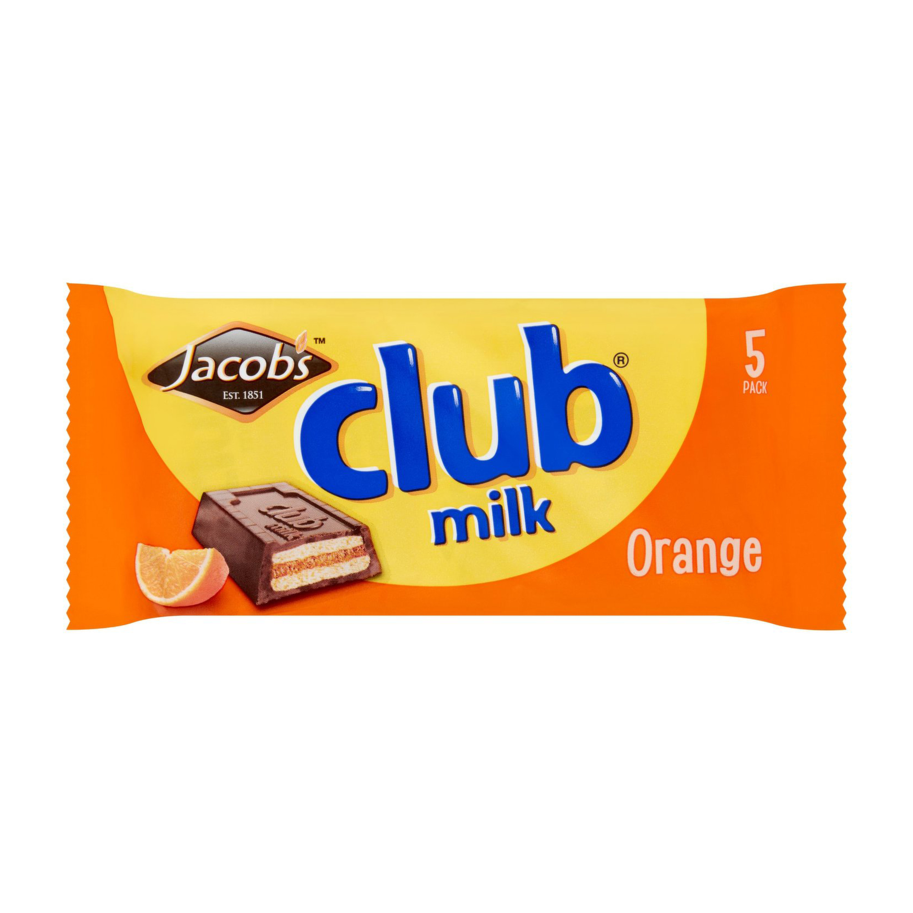 Jacobs club naranja 5x24g
