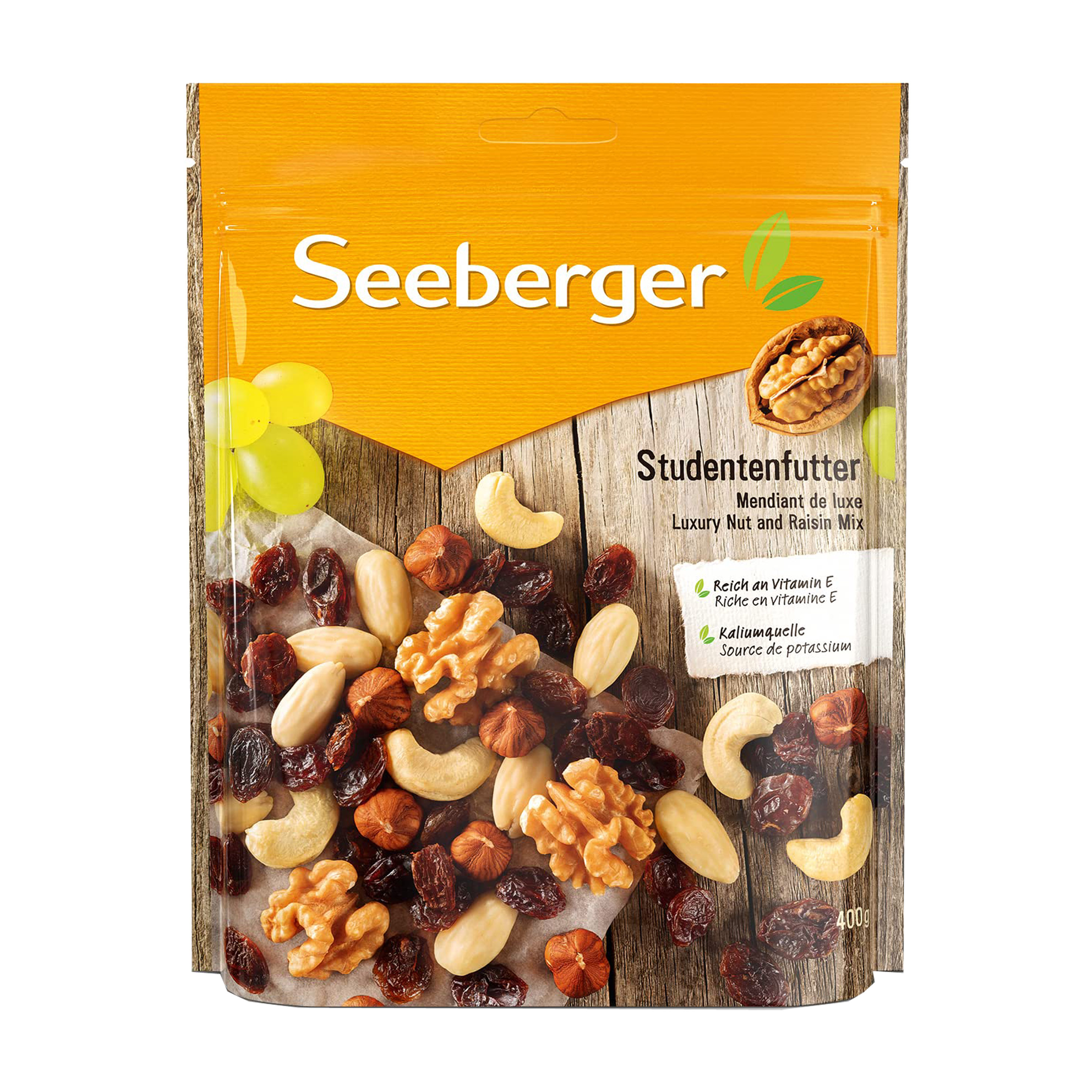 Seeberger mezcla de nueces y pasas 150g