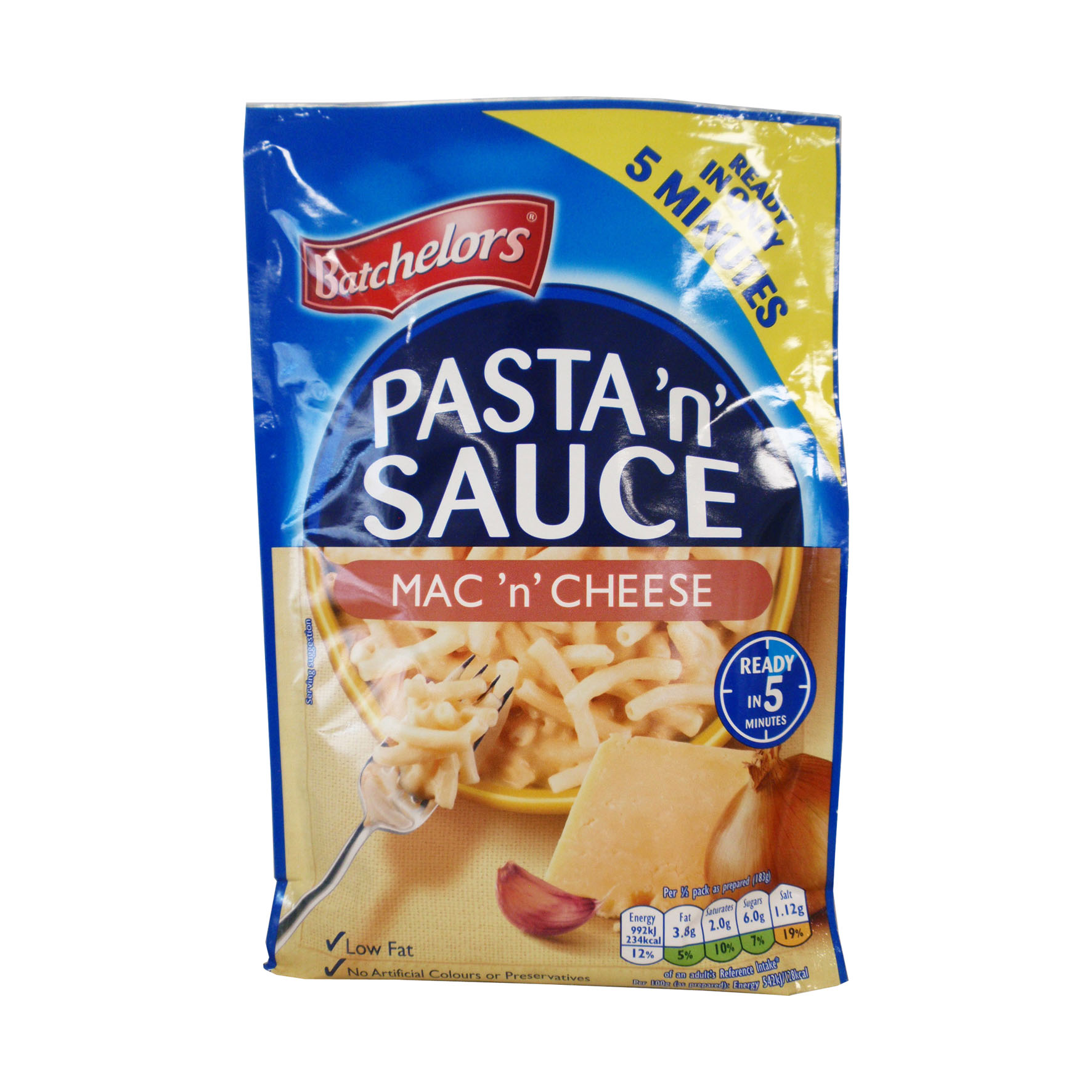 Batch pasta-sauce macarrones