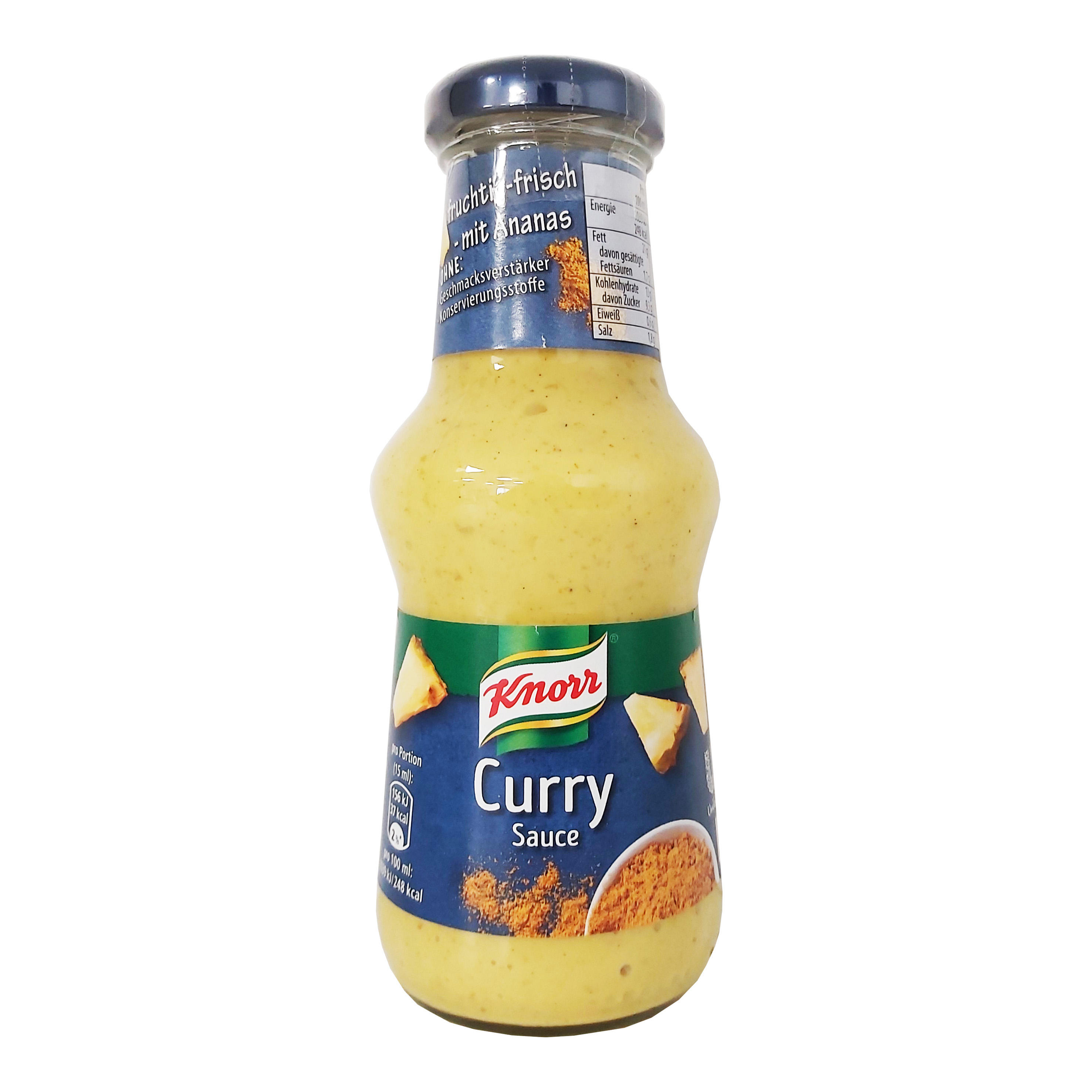 Knorr salsa curry 250gr.