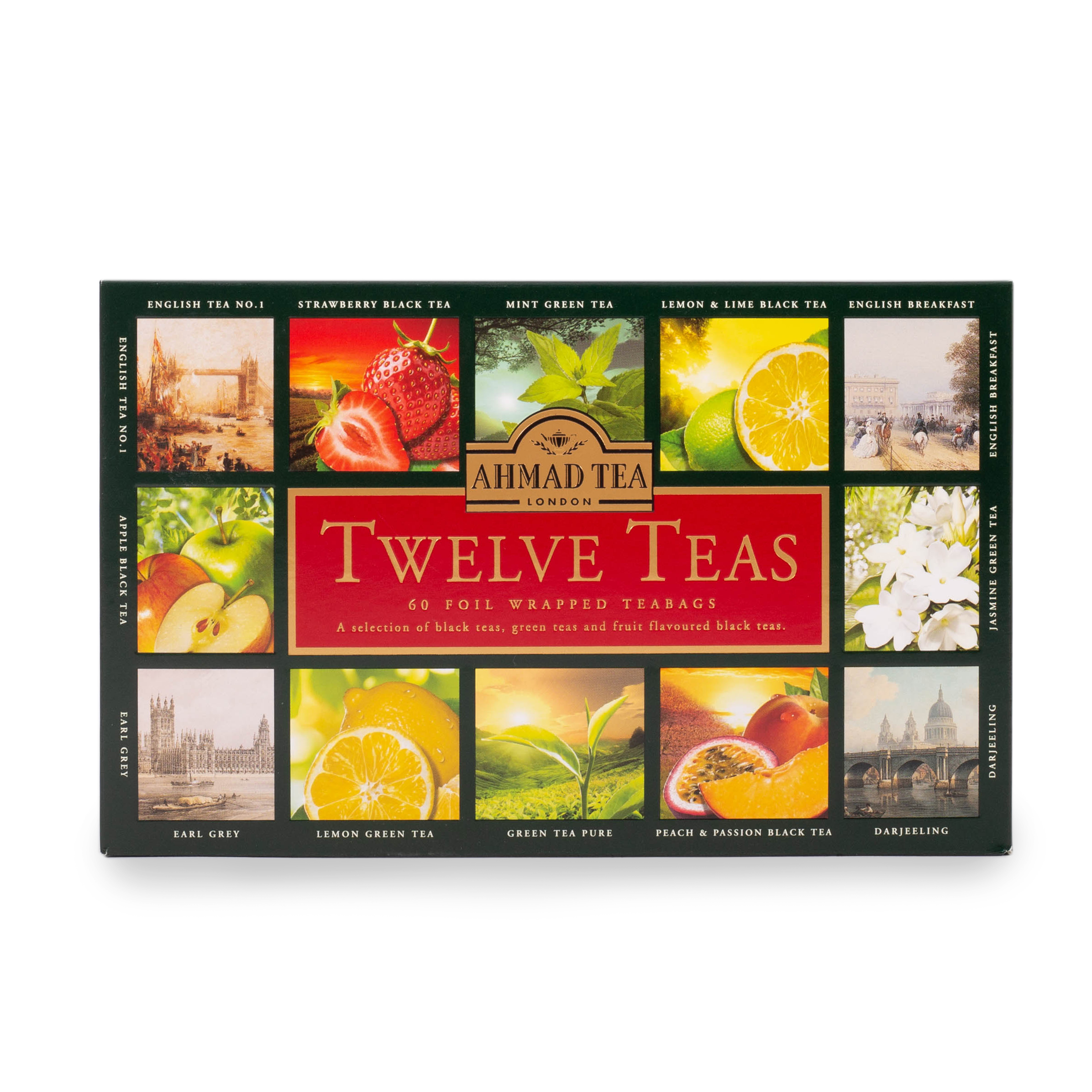 Ahmad te caja 12 variedades (twelve tea)