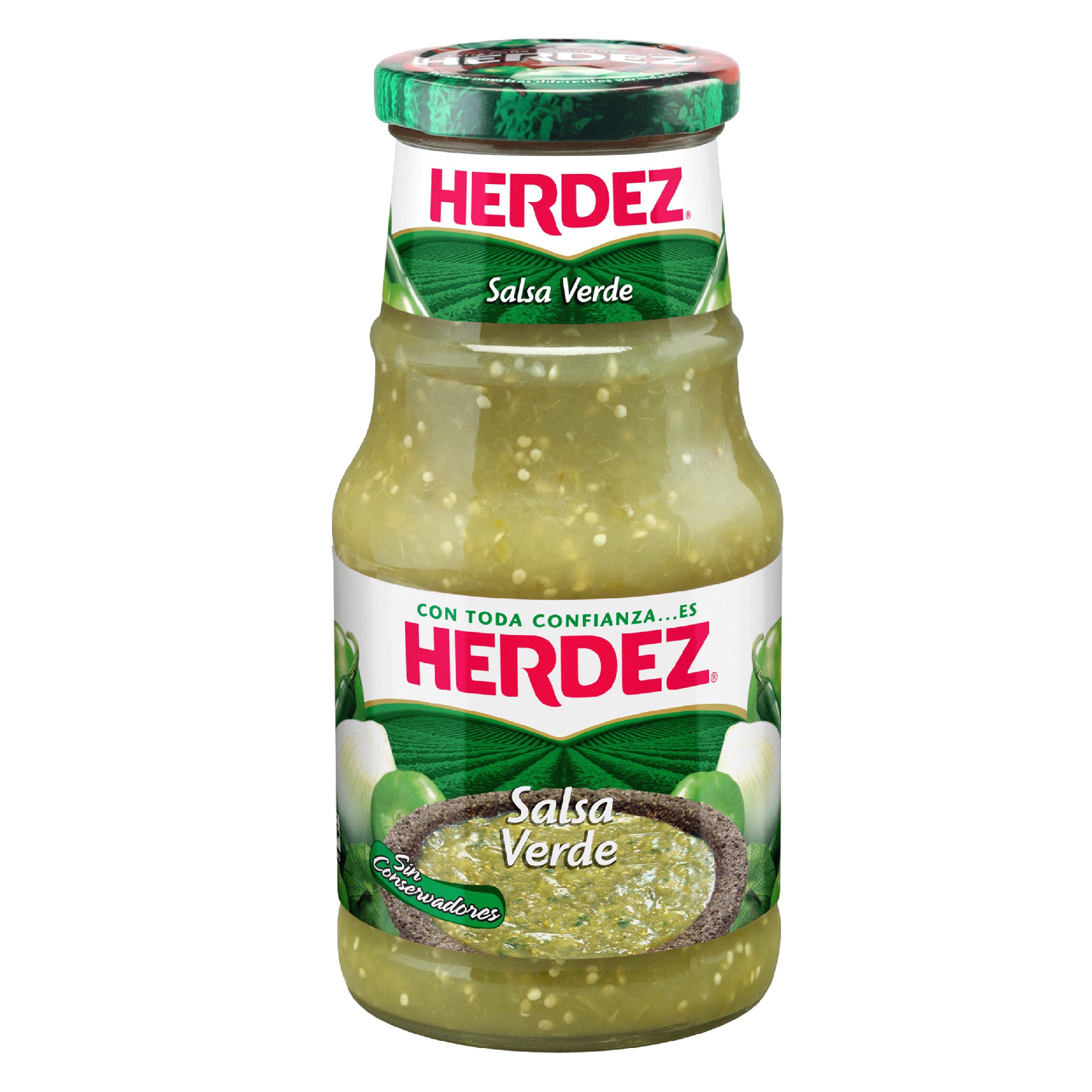 Herdez salsa verde 12/453g tarro