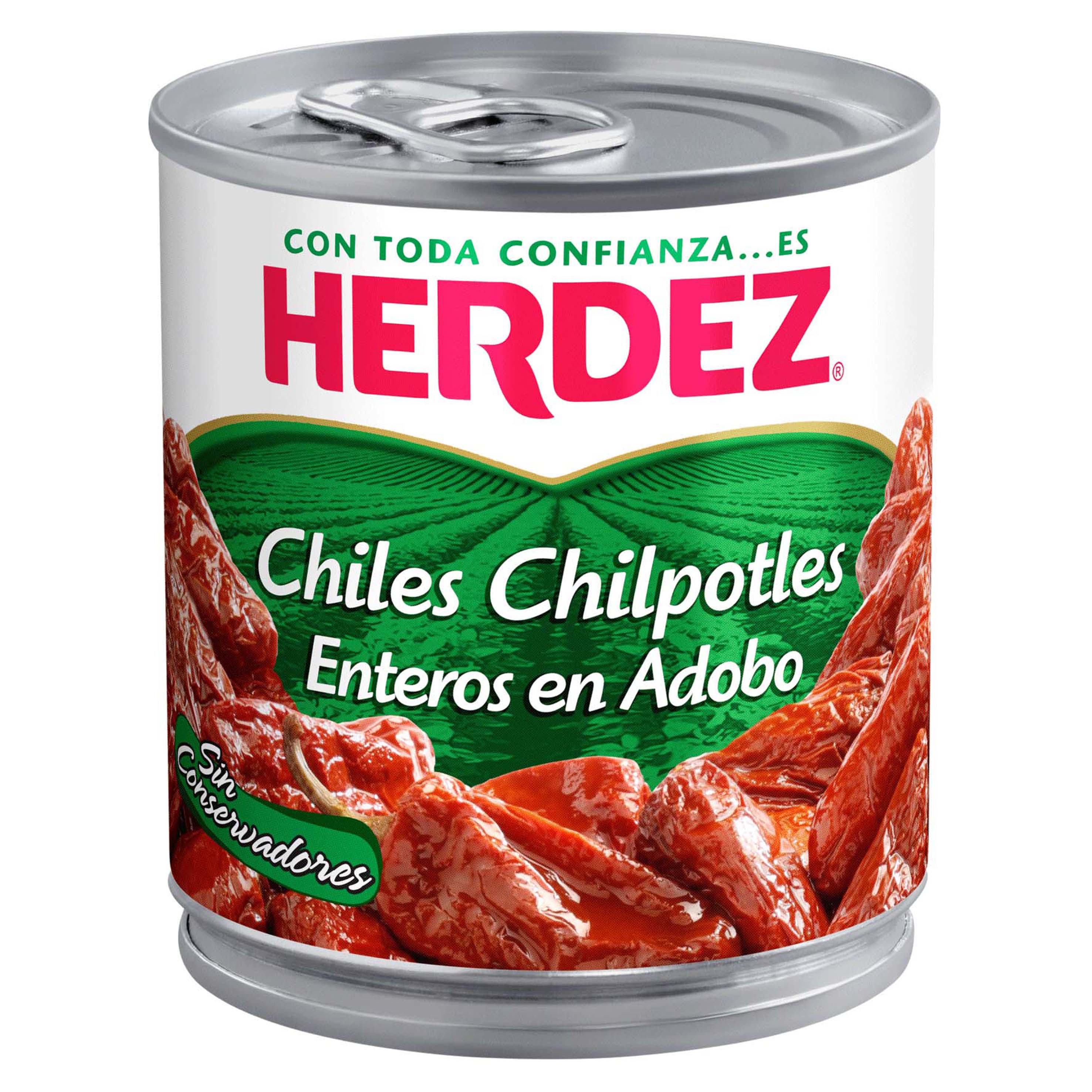 Herdez chile chilpotle en adobo 24/215g