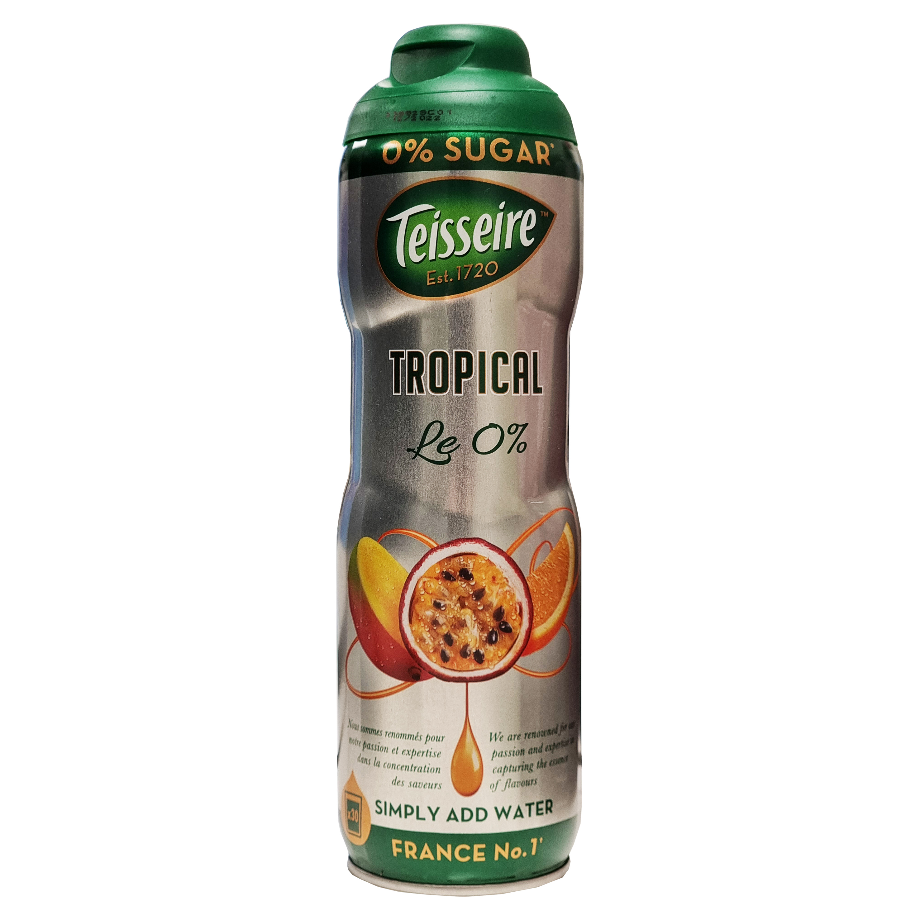 Teisseire sirop tropical 0% 60 cl.