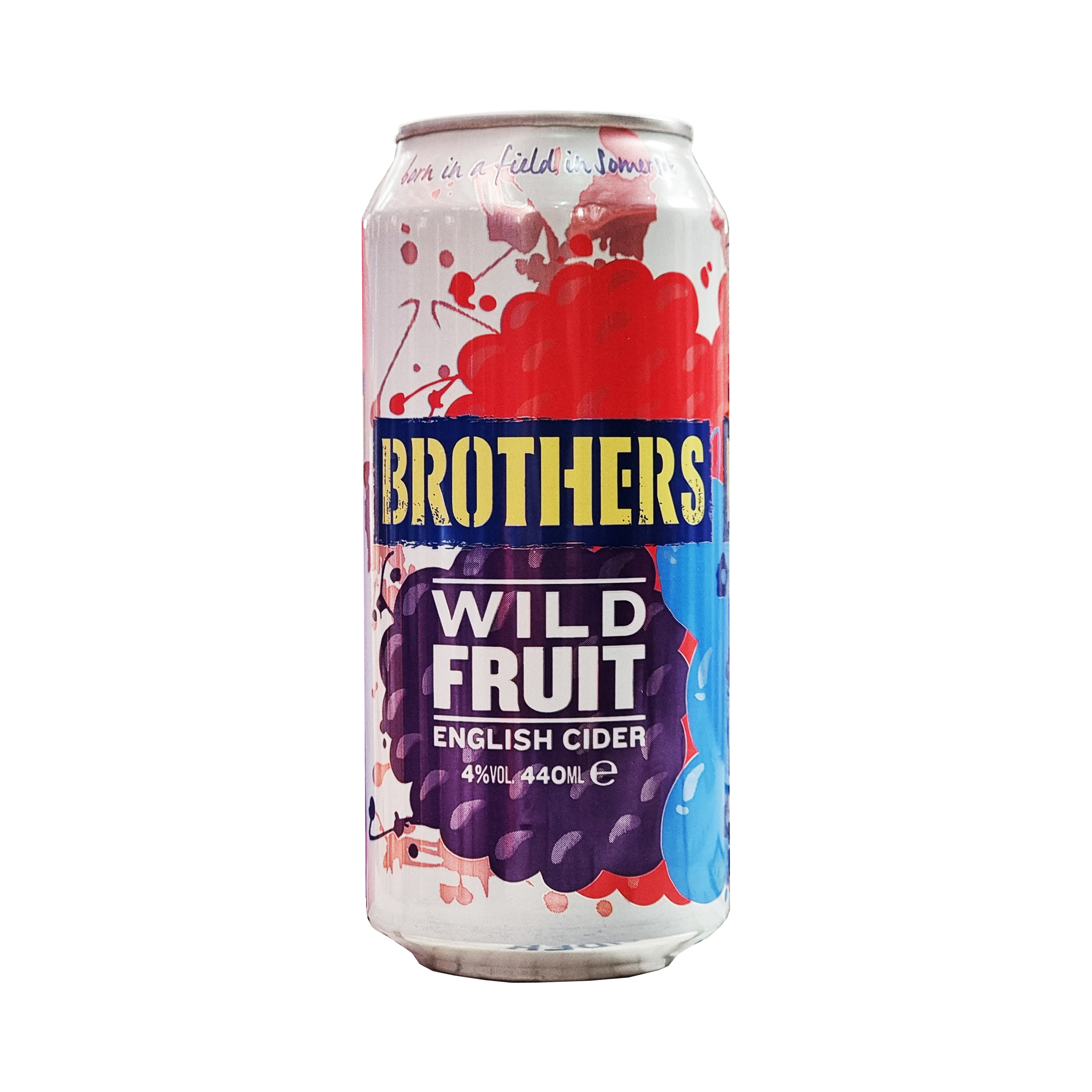 Brothers sidra sabor frutas silv. 4,0% 4 x 440 ml