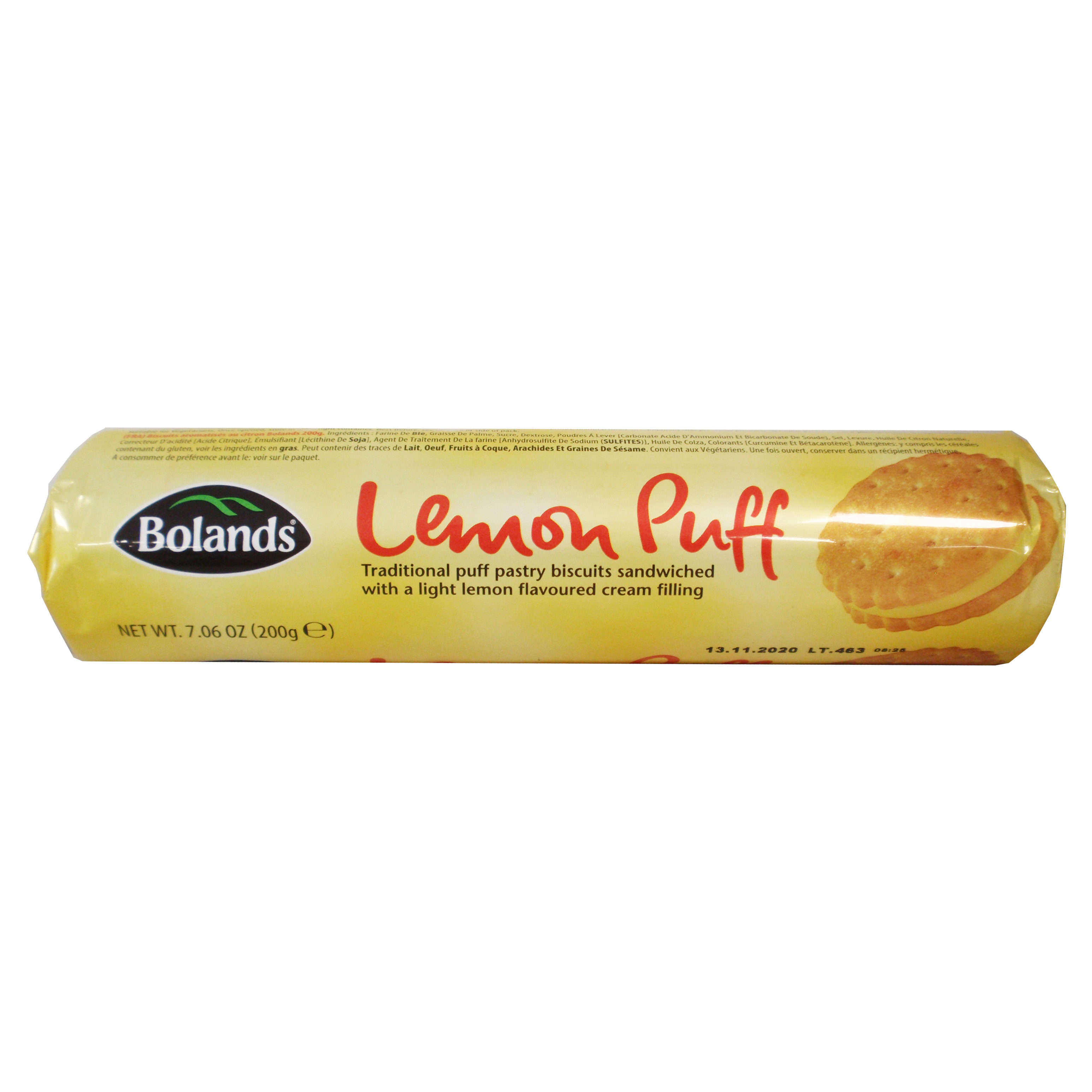 Bolands galletas lemon puff 200 gr.