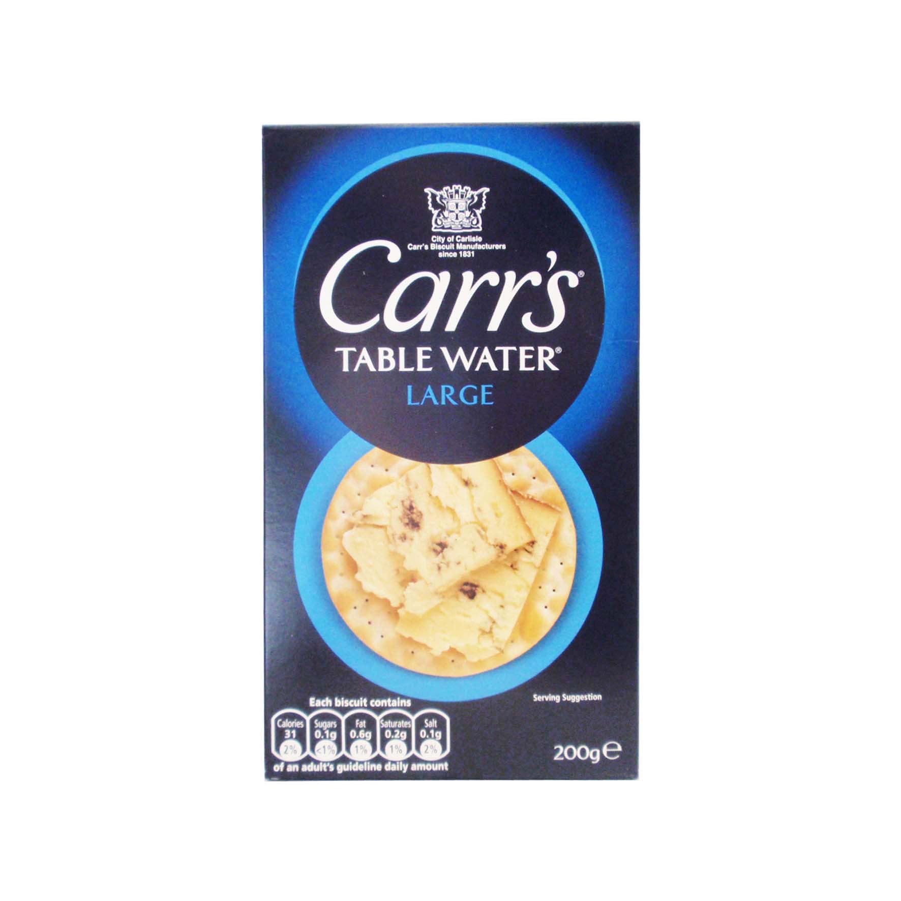 Carr's galletas de agua 200gr