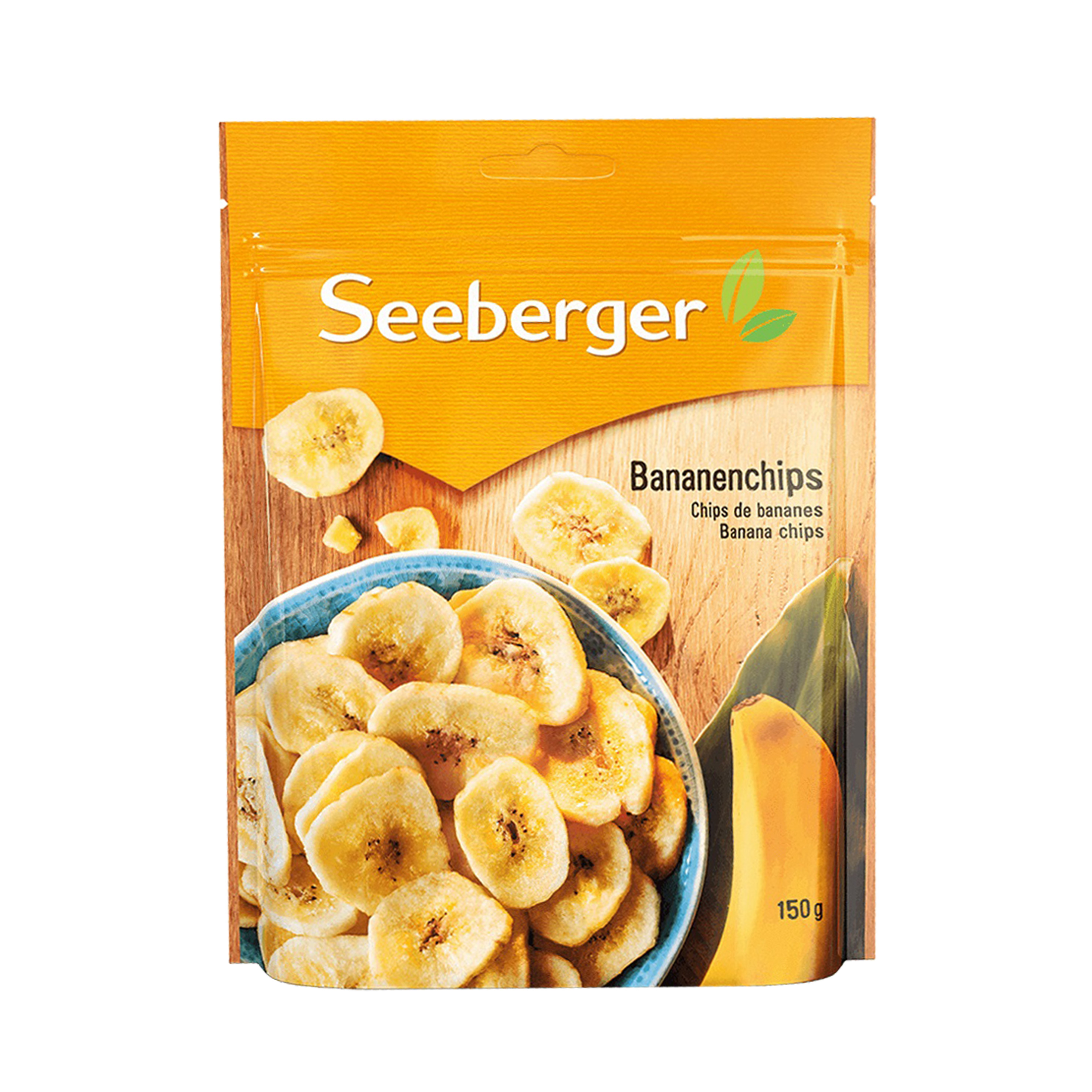 Seeberger chips de banana 150g