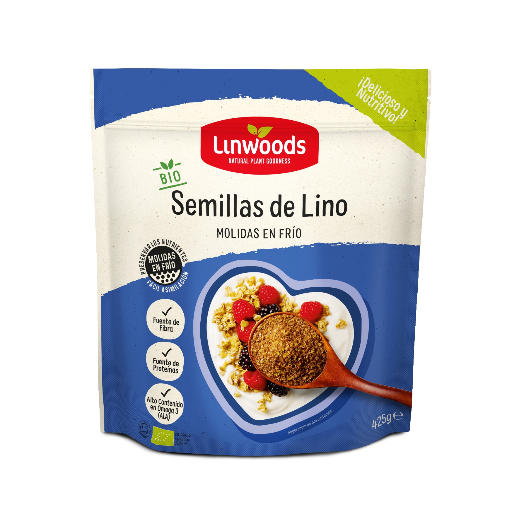 Linwoods Semillas de Lino (molidas en frio)