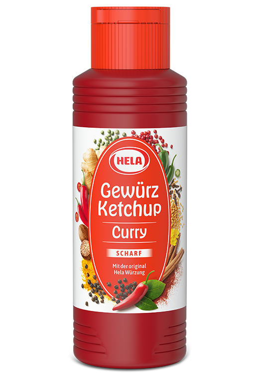 Hela ketchup con curry 300ml 