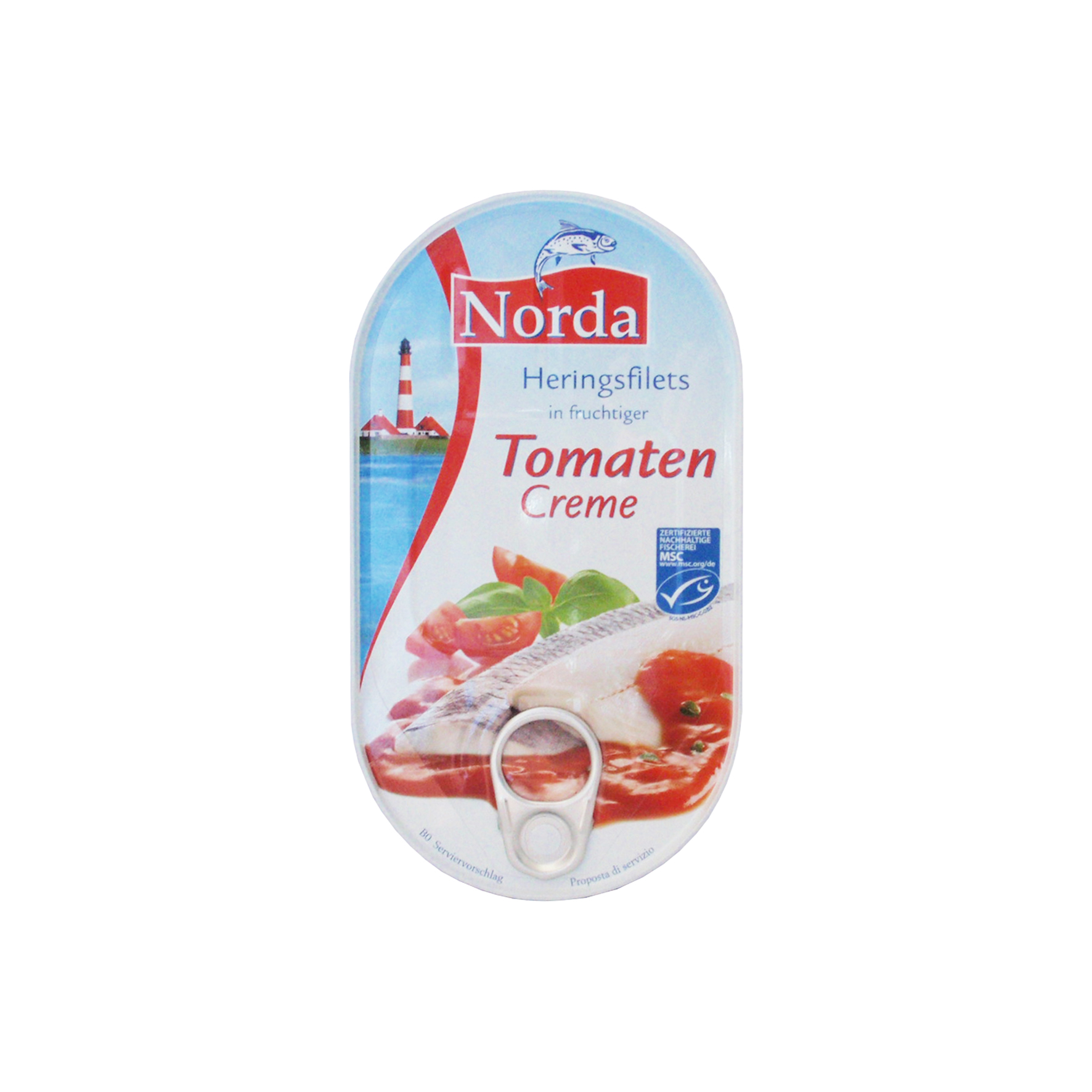 Norda arenques s.tomate 200 gr