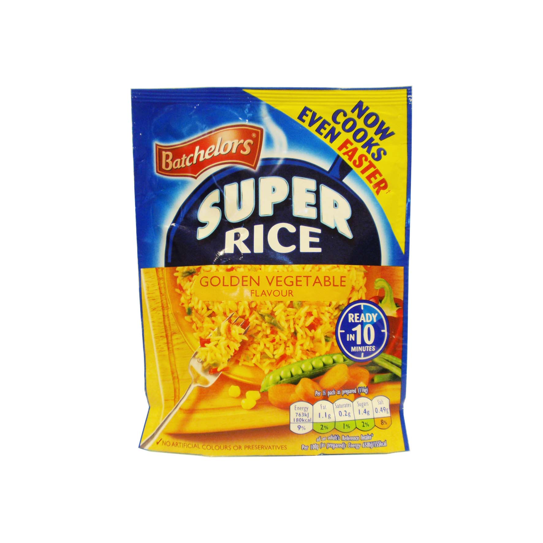 Batch super rice s. golden veg. 100