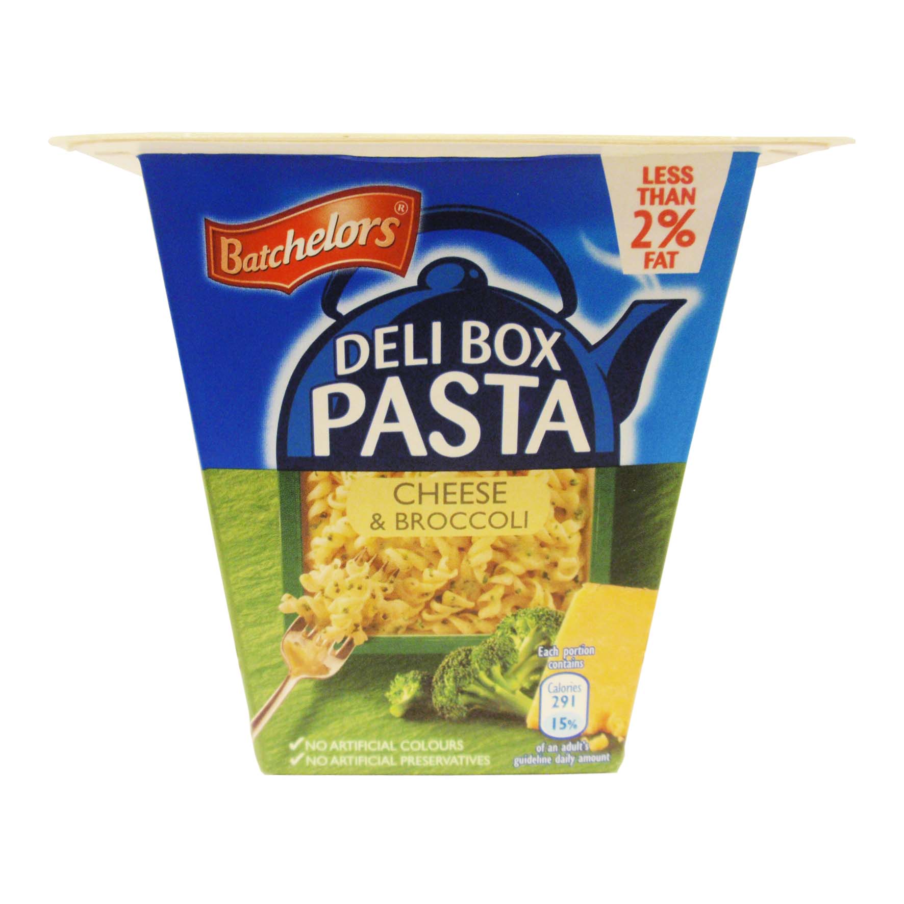 Batch deli box pasta queso-brocoli 75g