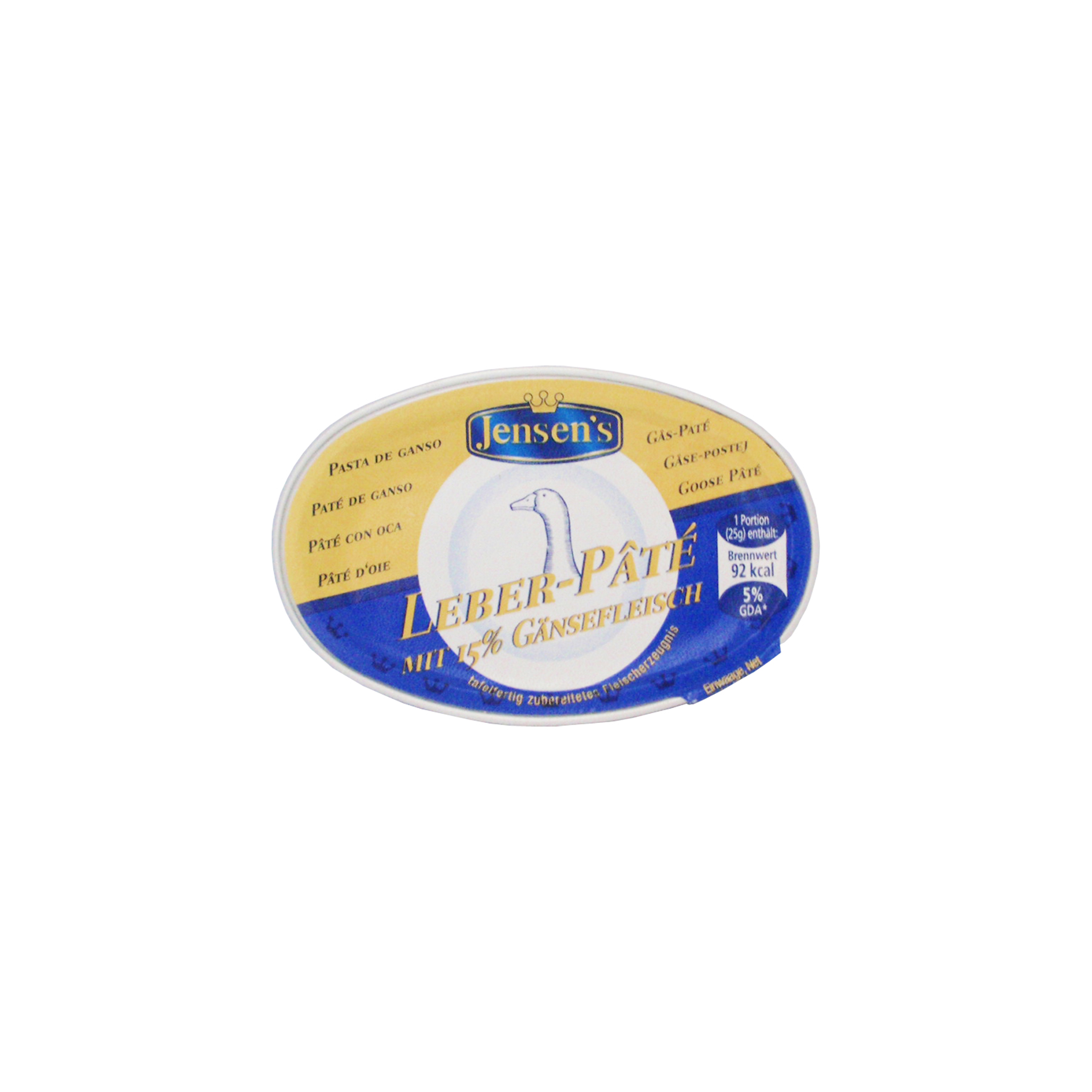 Jensen's pate de oca 80g