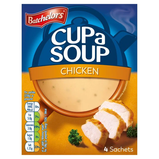 Batchelors sopa pollo 4-s