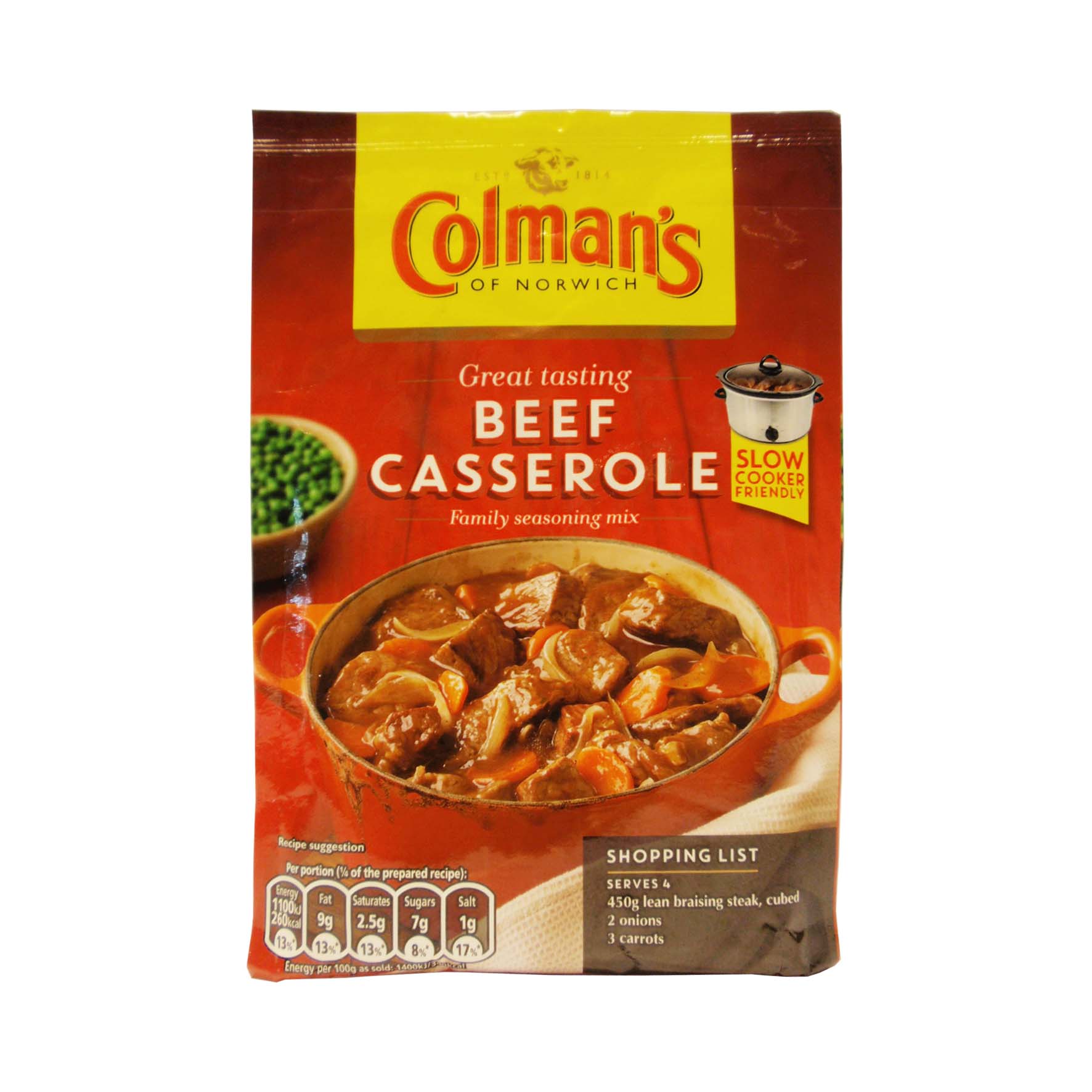 Colman's salsa para cazuela ternera 40g
