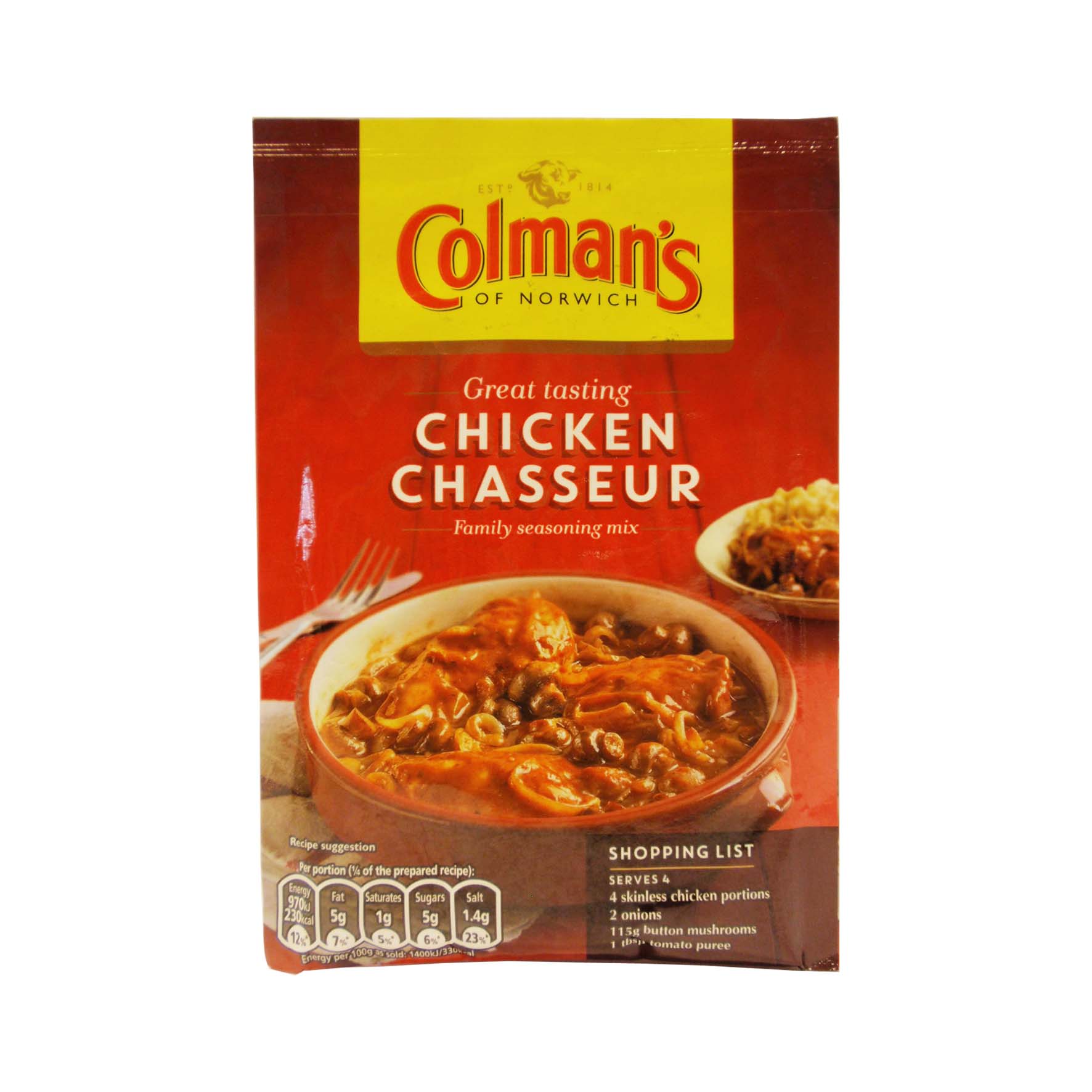 Colman's salsa para pollo cazadora 43
