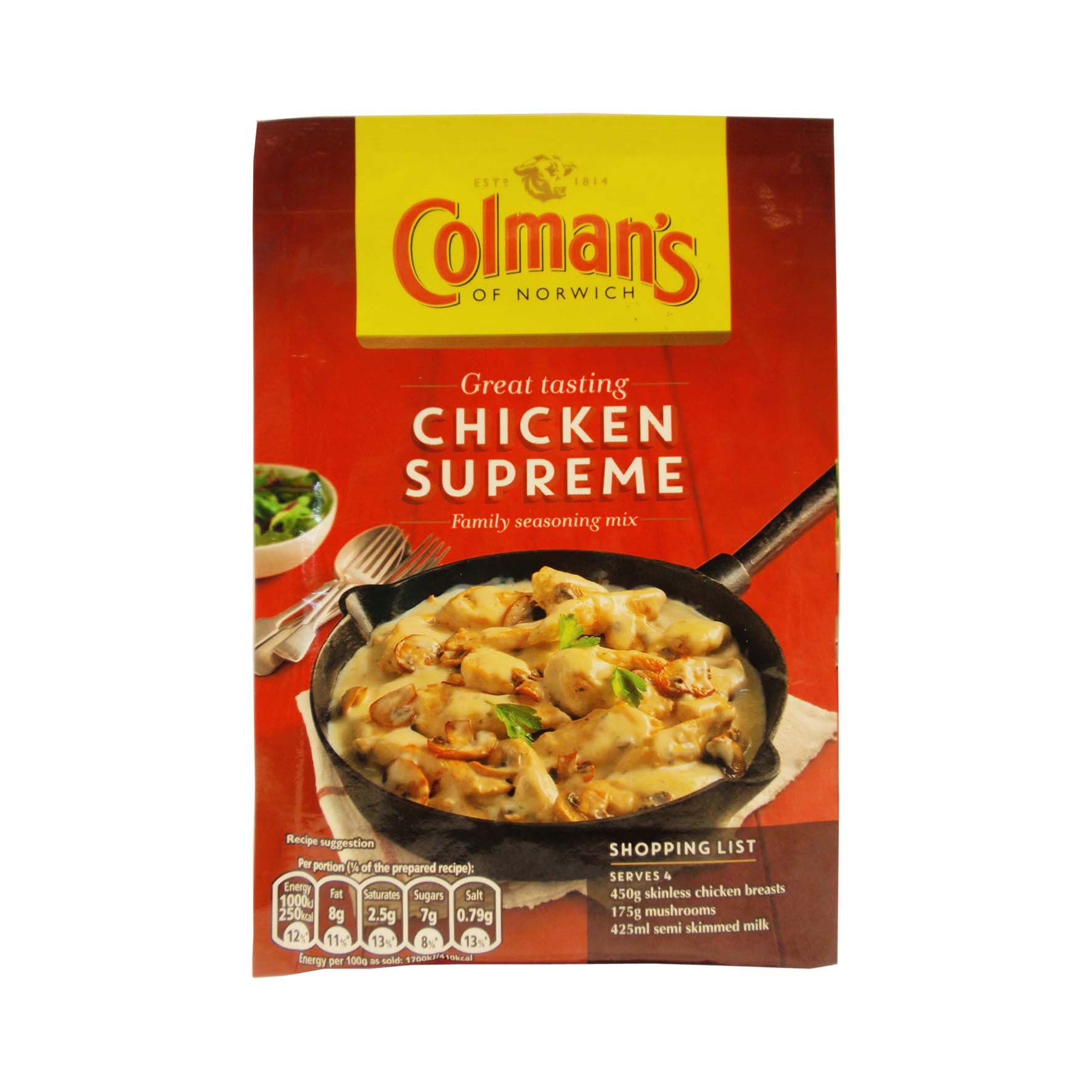 Colman's salsa para pollo supreme 40g