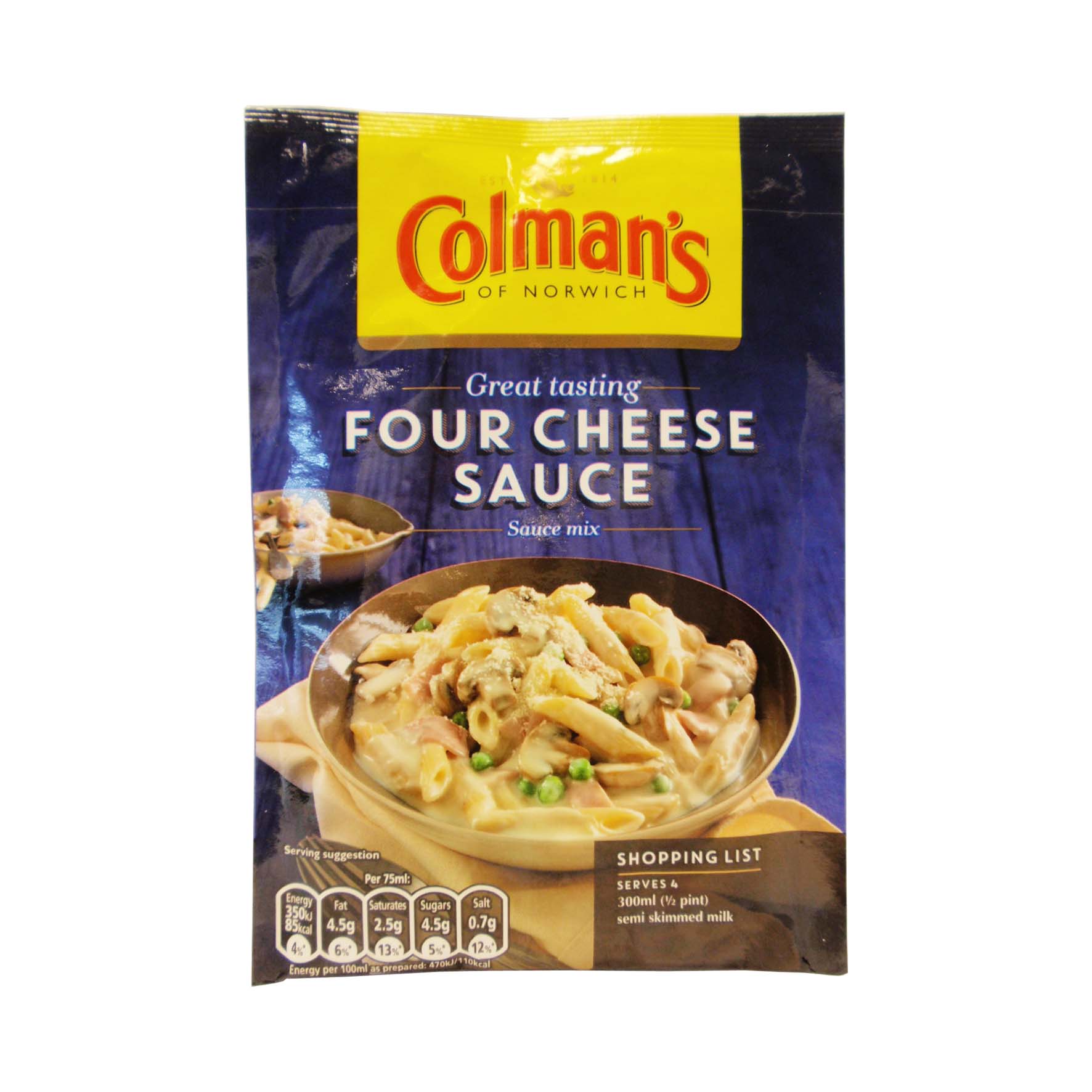 Colman's 4 quesos (clasica)35g