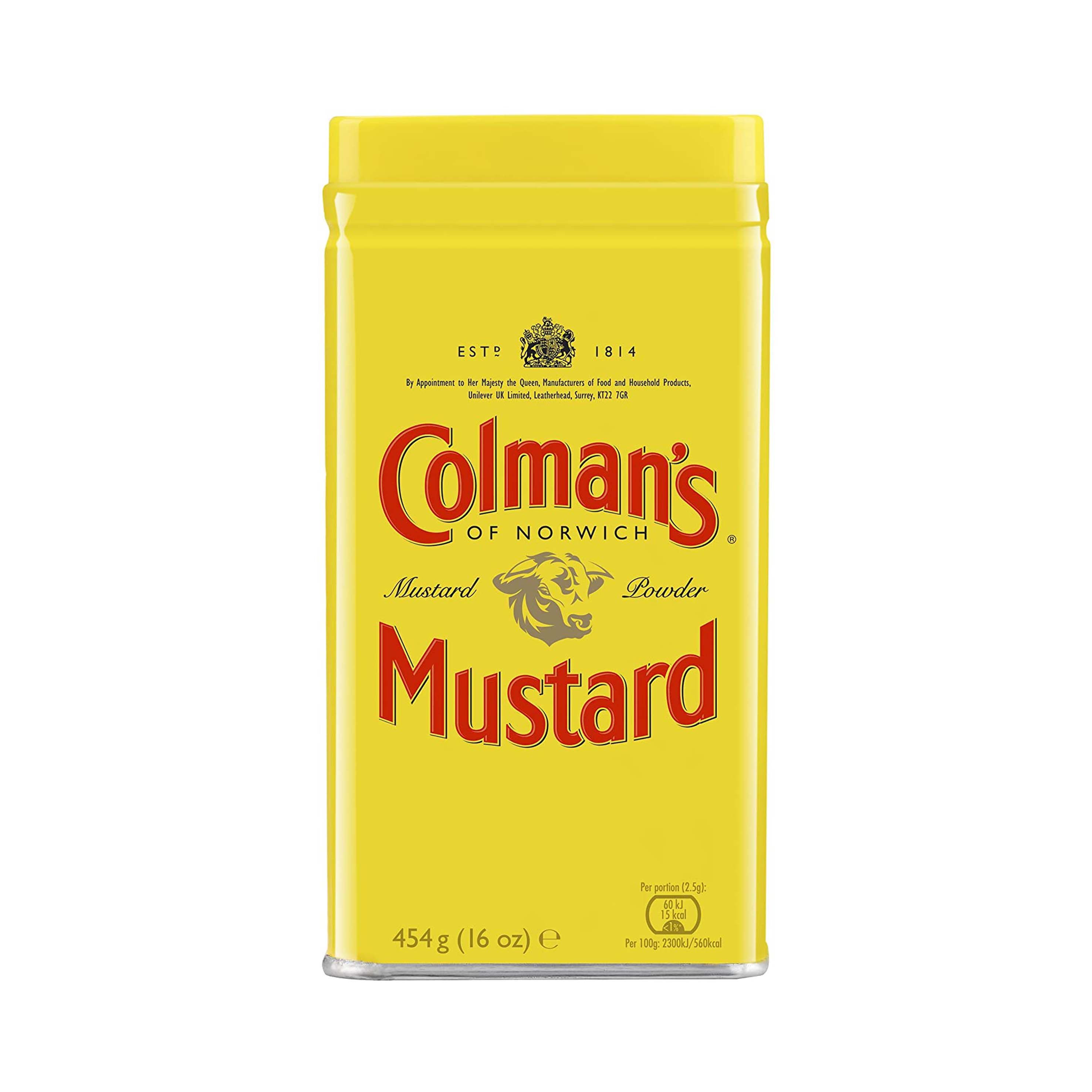 Colman's mostaza en polvo 454g