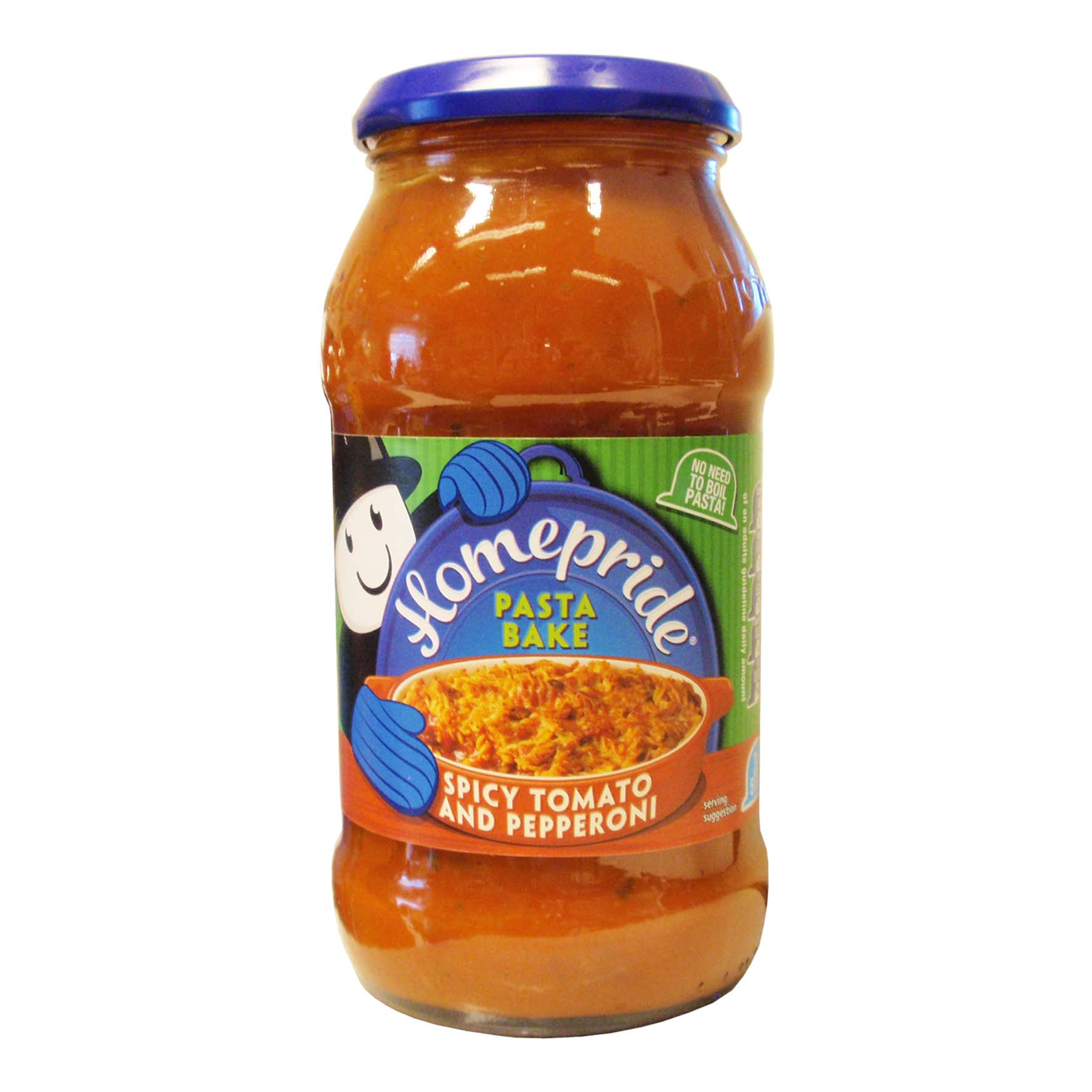 Homepride pasta bake tomate pepperoni picante