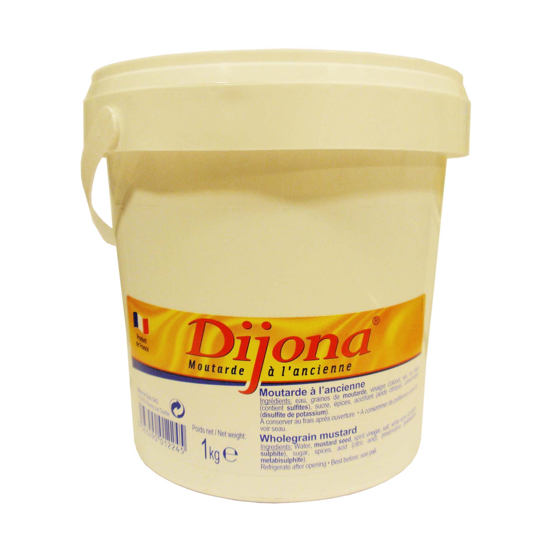 Dijona mostaza grano 1kg