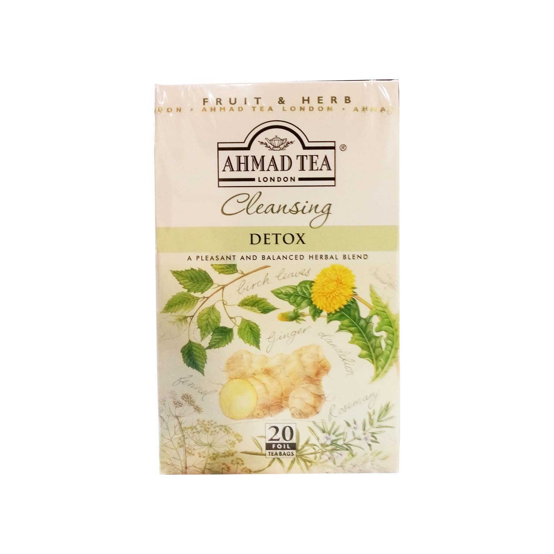 Ahmad infusion mezcla detox 6x20