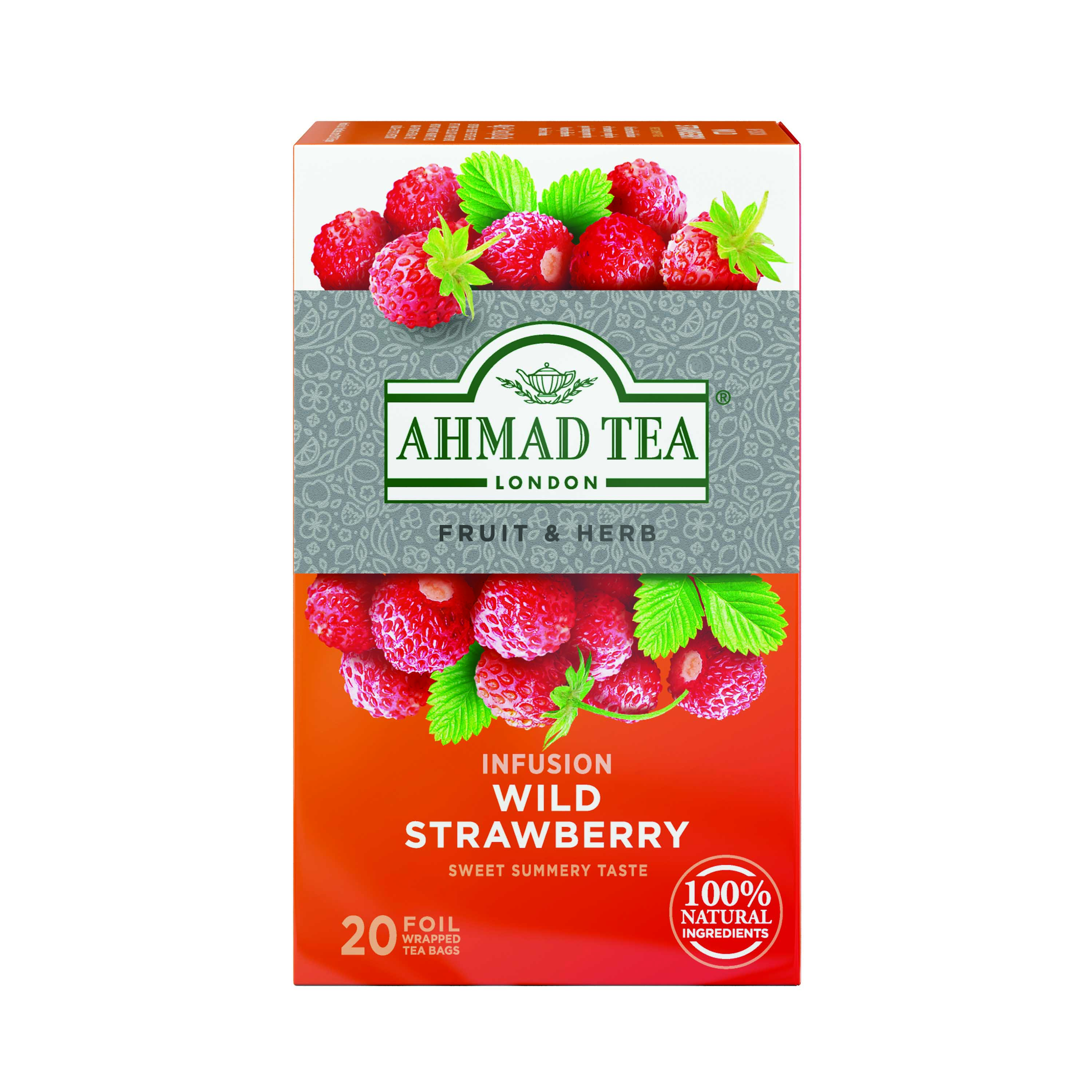 Ahmad infusion fresa silvestre 6x20
