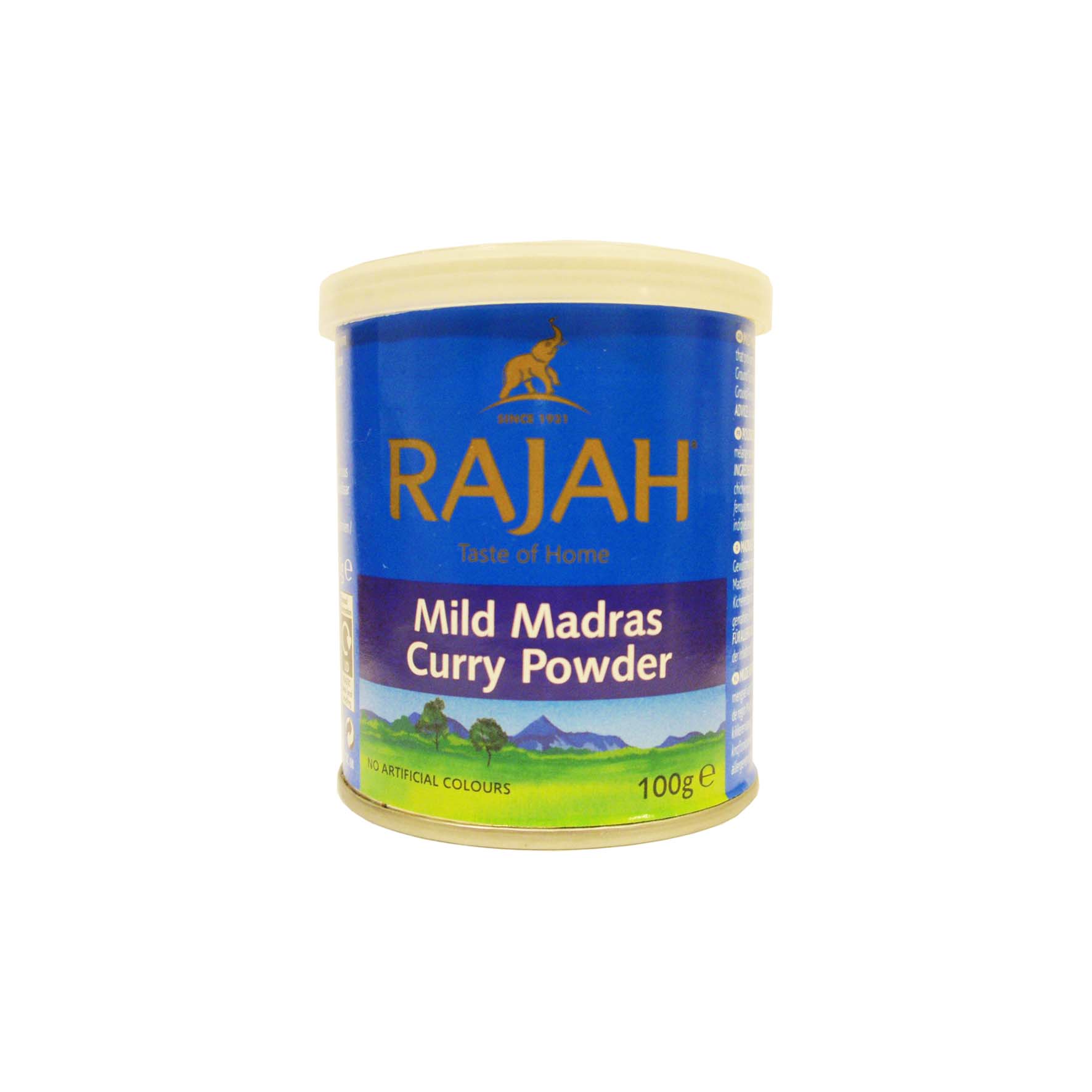 Rajah curry polvo suave madras