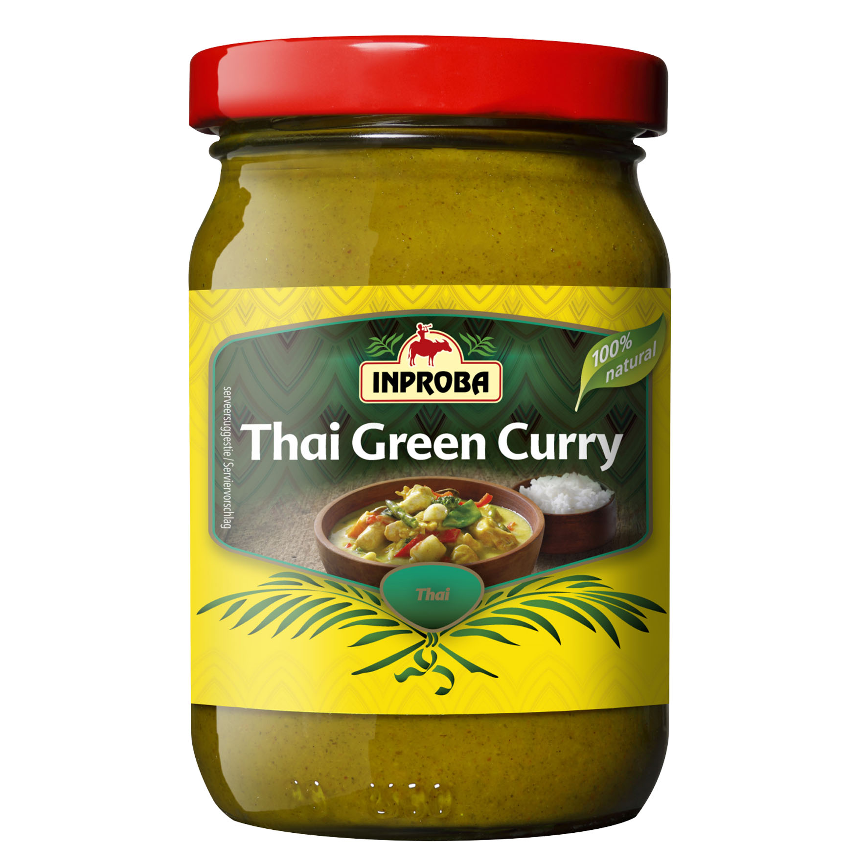 Inproba thai green curry 200g
