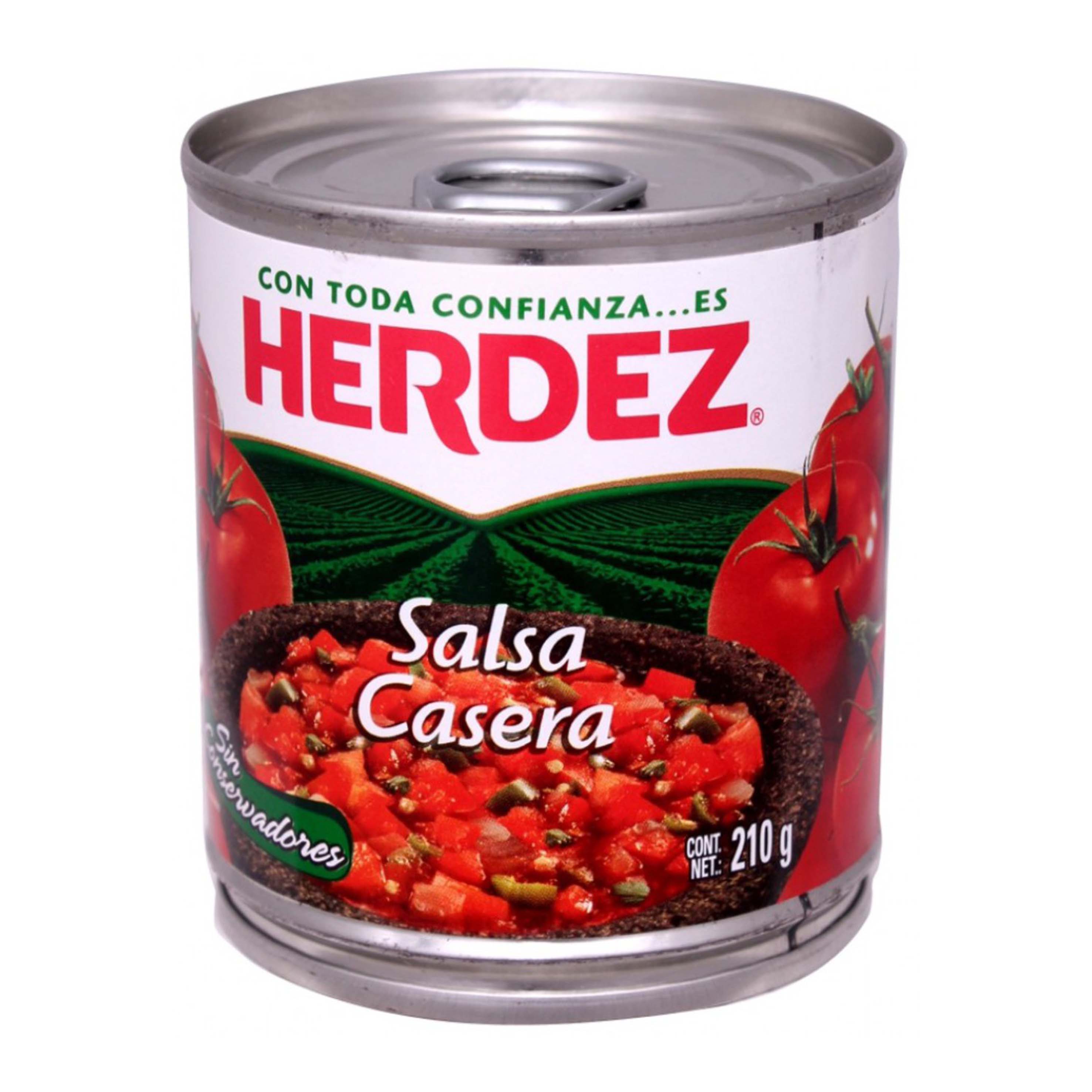 Herdez salsa casera 24/210g lata