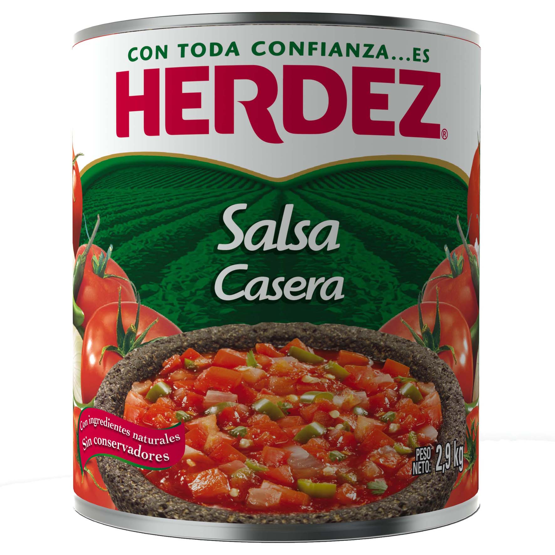 Herdez salsa casera 6/2.9kg