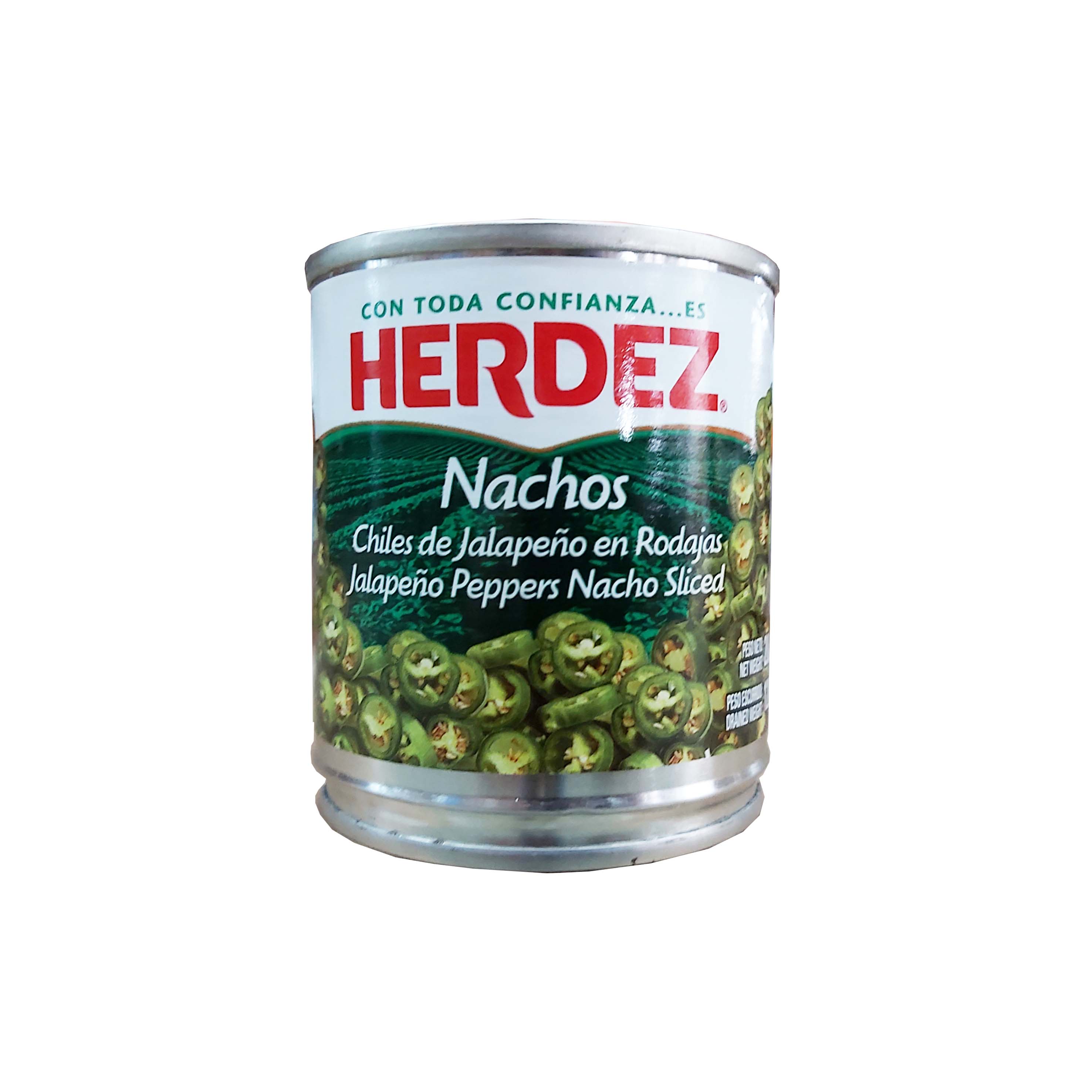 Herdez chiles jalapeños nachos 200gr