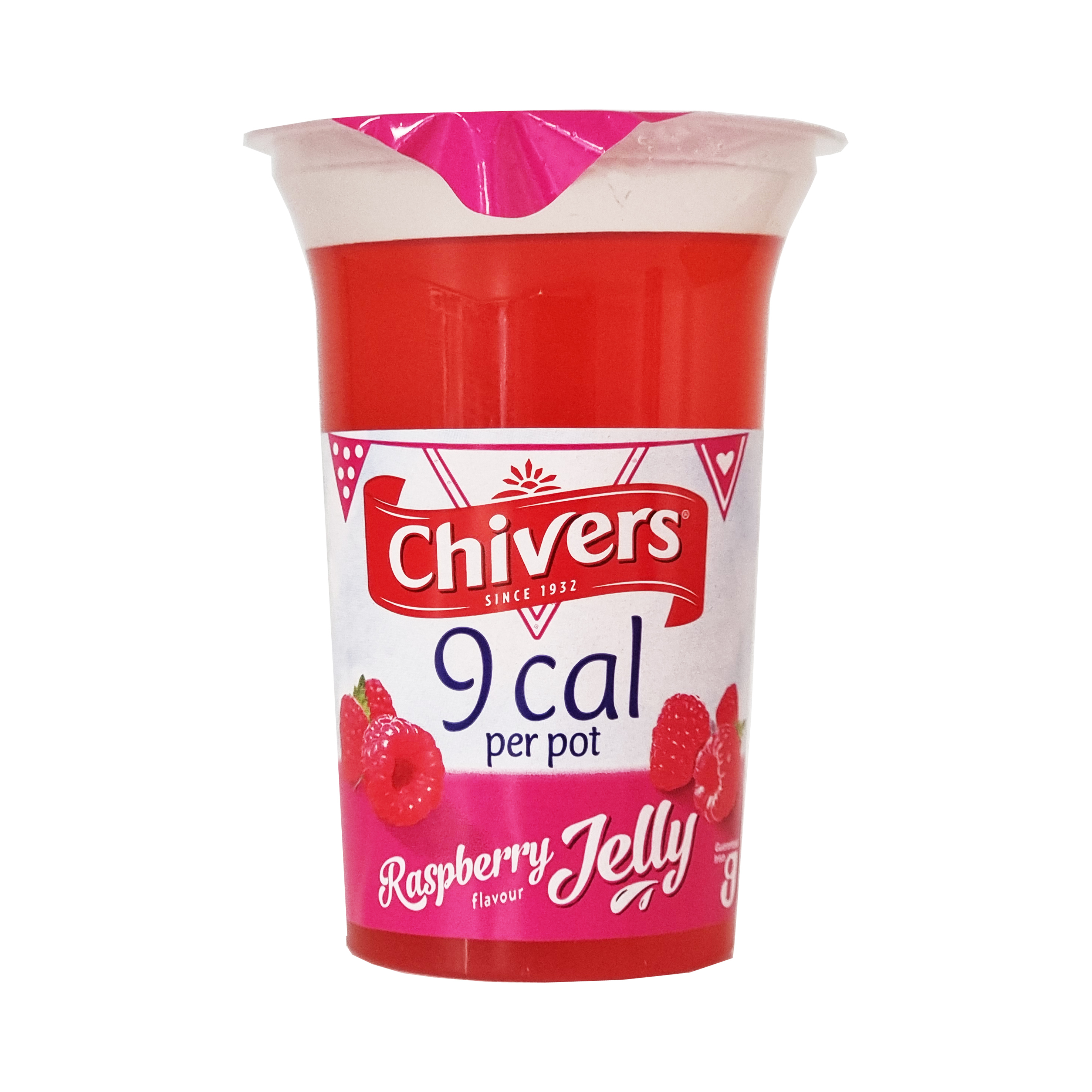 Chivers gelatina frambuesa 150gr.