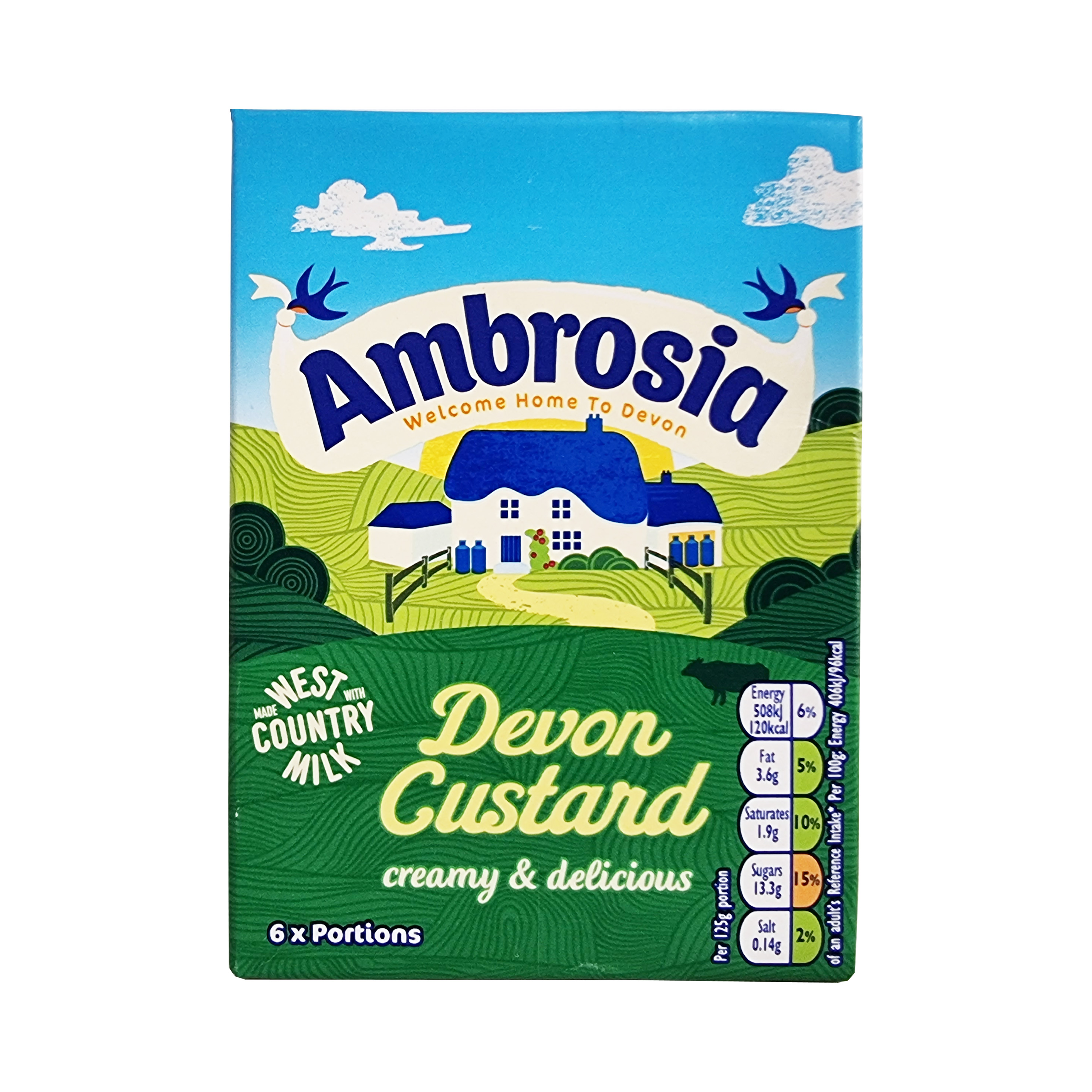 Ambrosia natillas devon 750gr