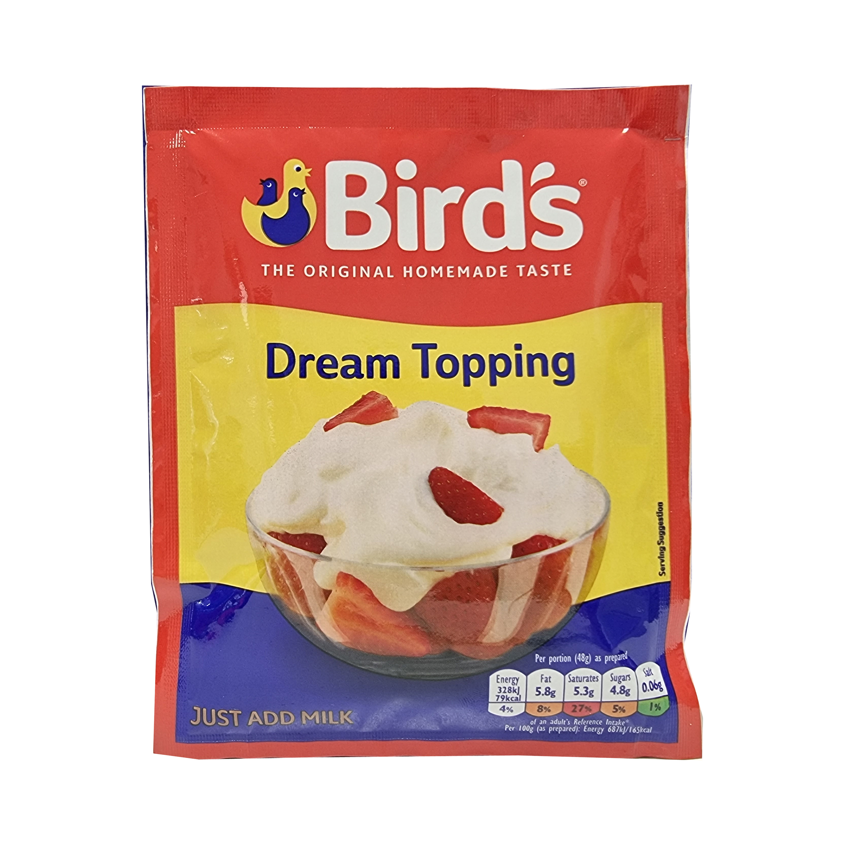 Bird's dream topping en polvo 36g