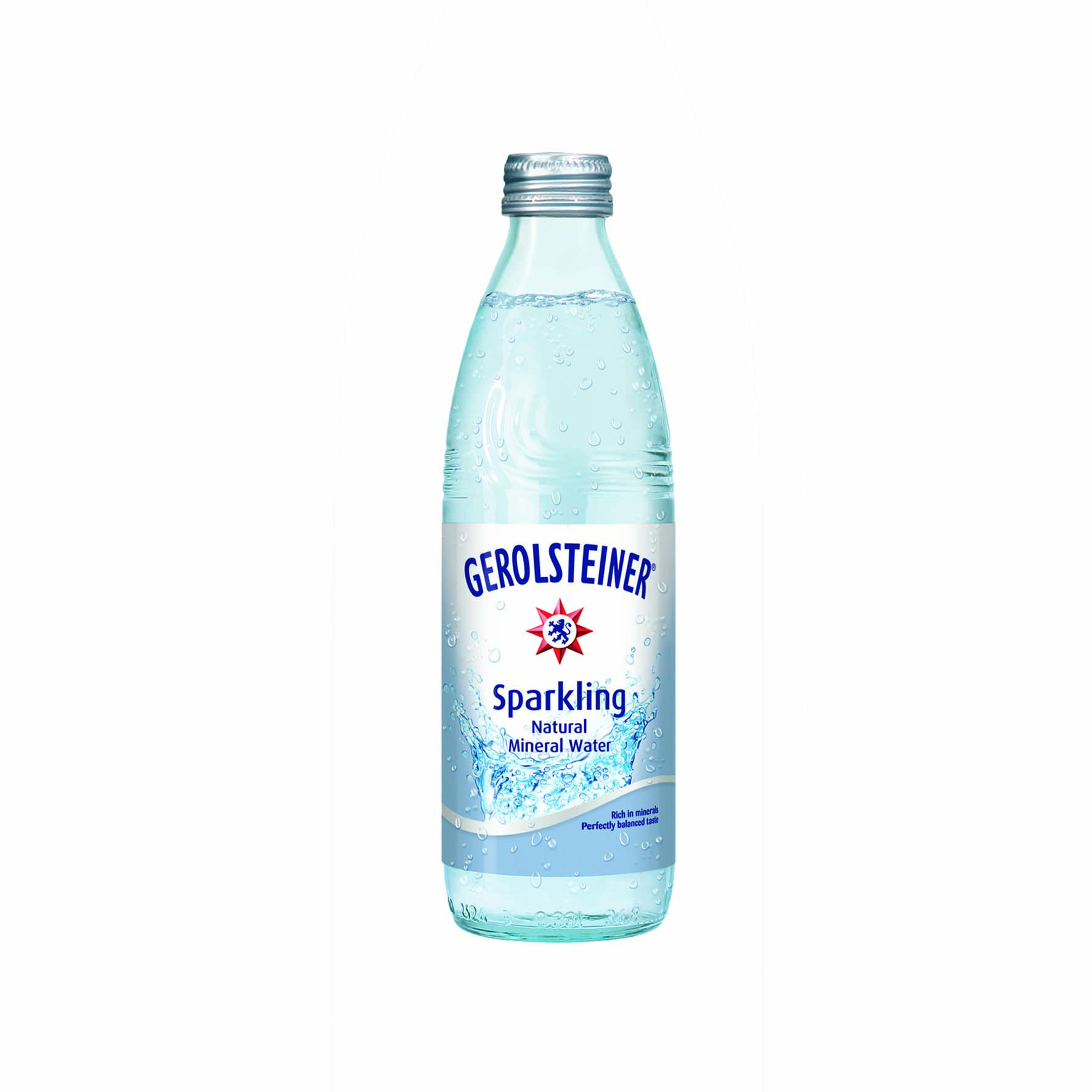 Gerolsteiner agua con gas 0,33l