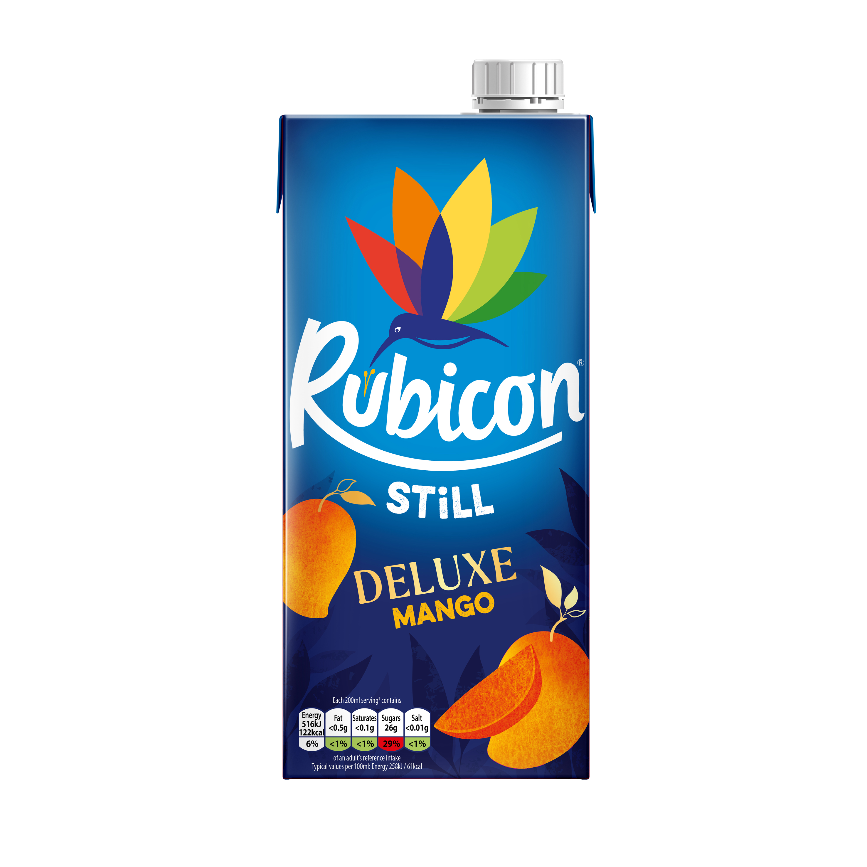 Rubicon zumo de mango brik 1l