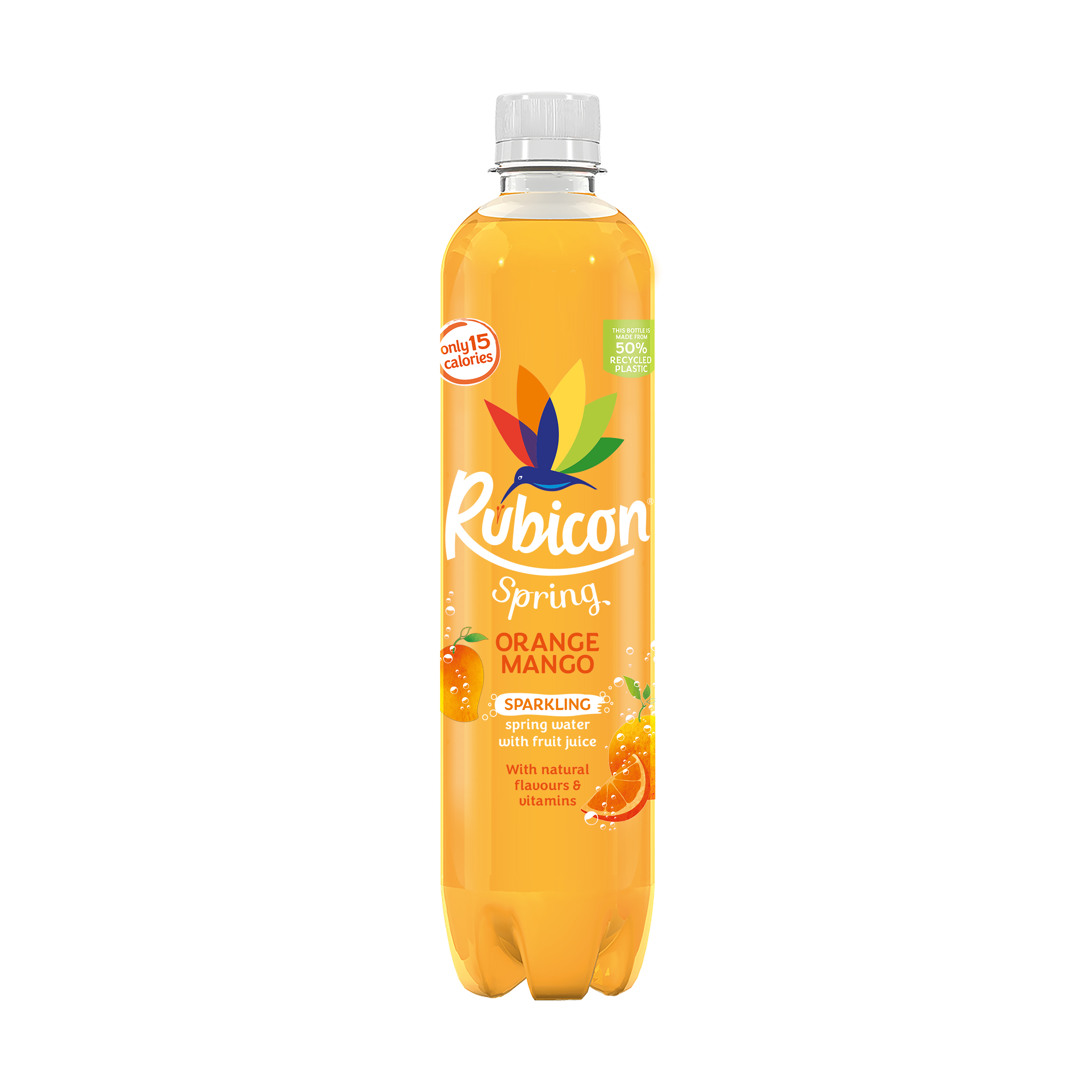 Rubicon spring naranja y mango 500ml