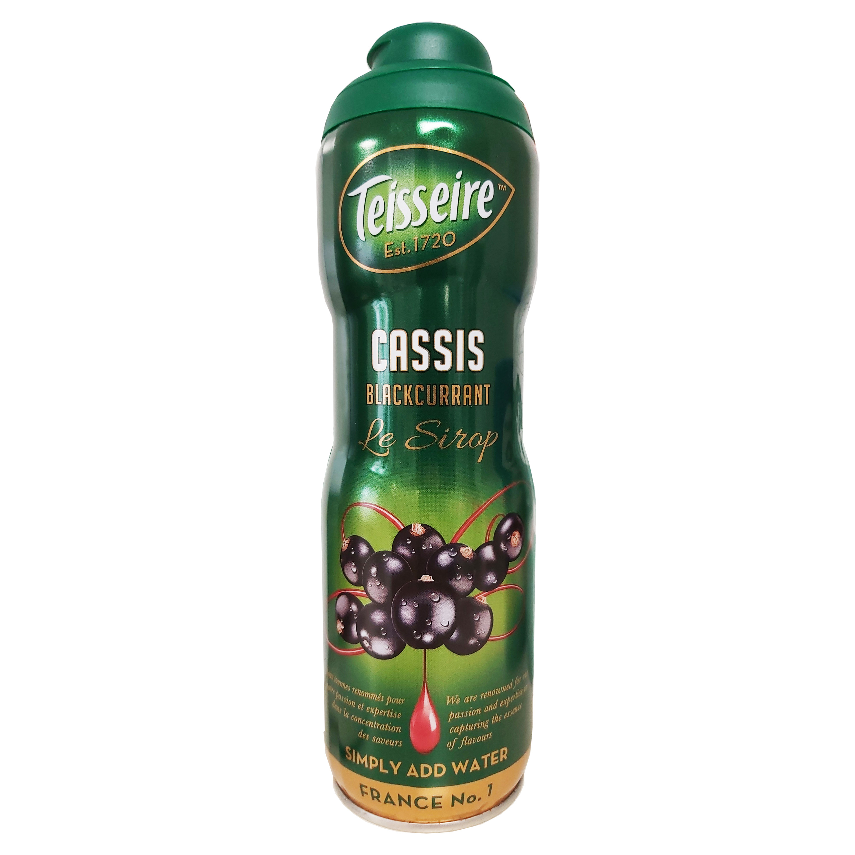 Teisseire sirop de cassis 60cl