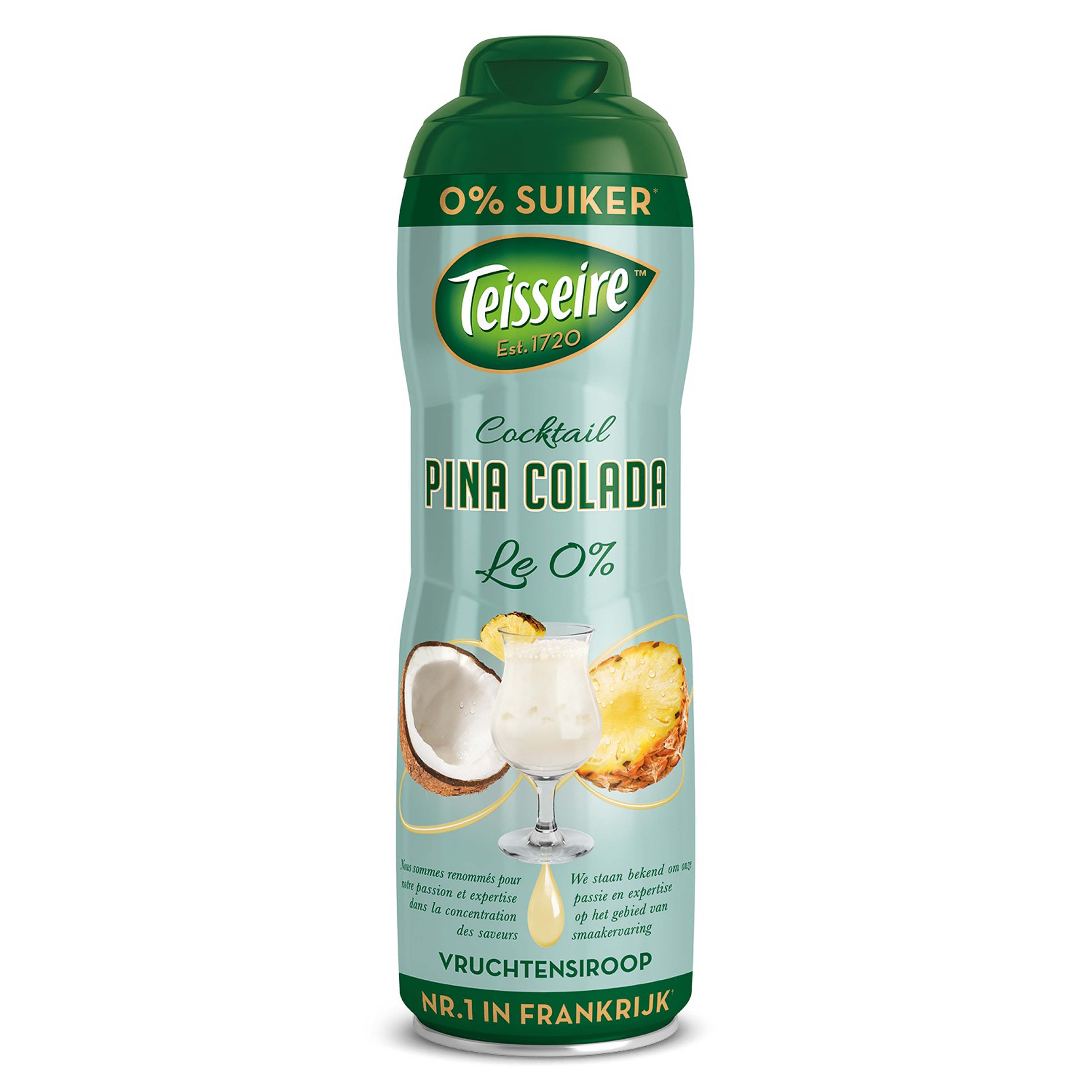 Teisseire sirop piña colada 0% 60 cl.