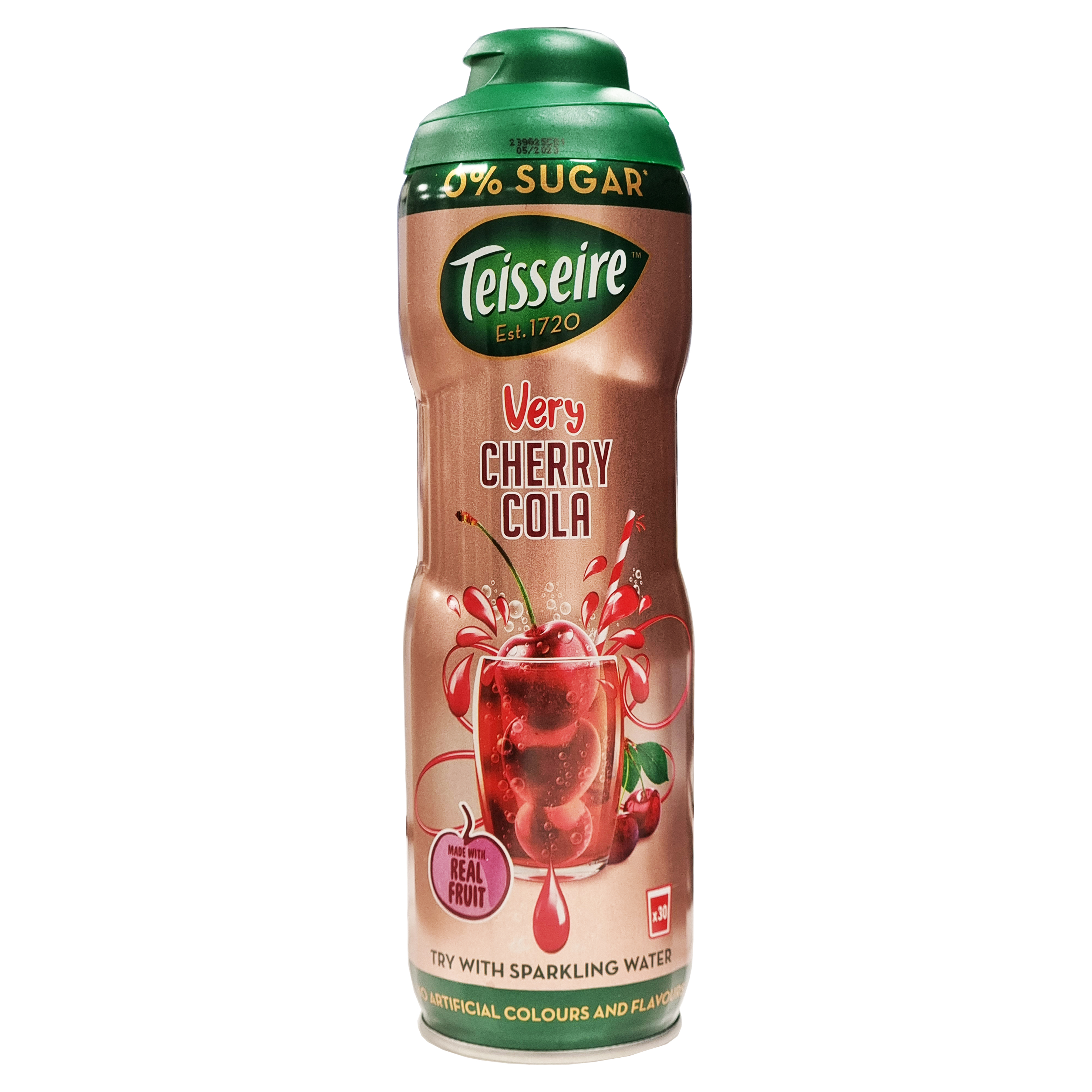 Teisseire sirop cereza cola 0% 60 cl.