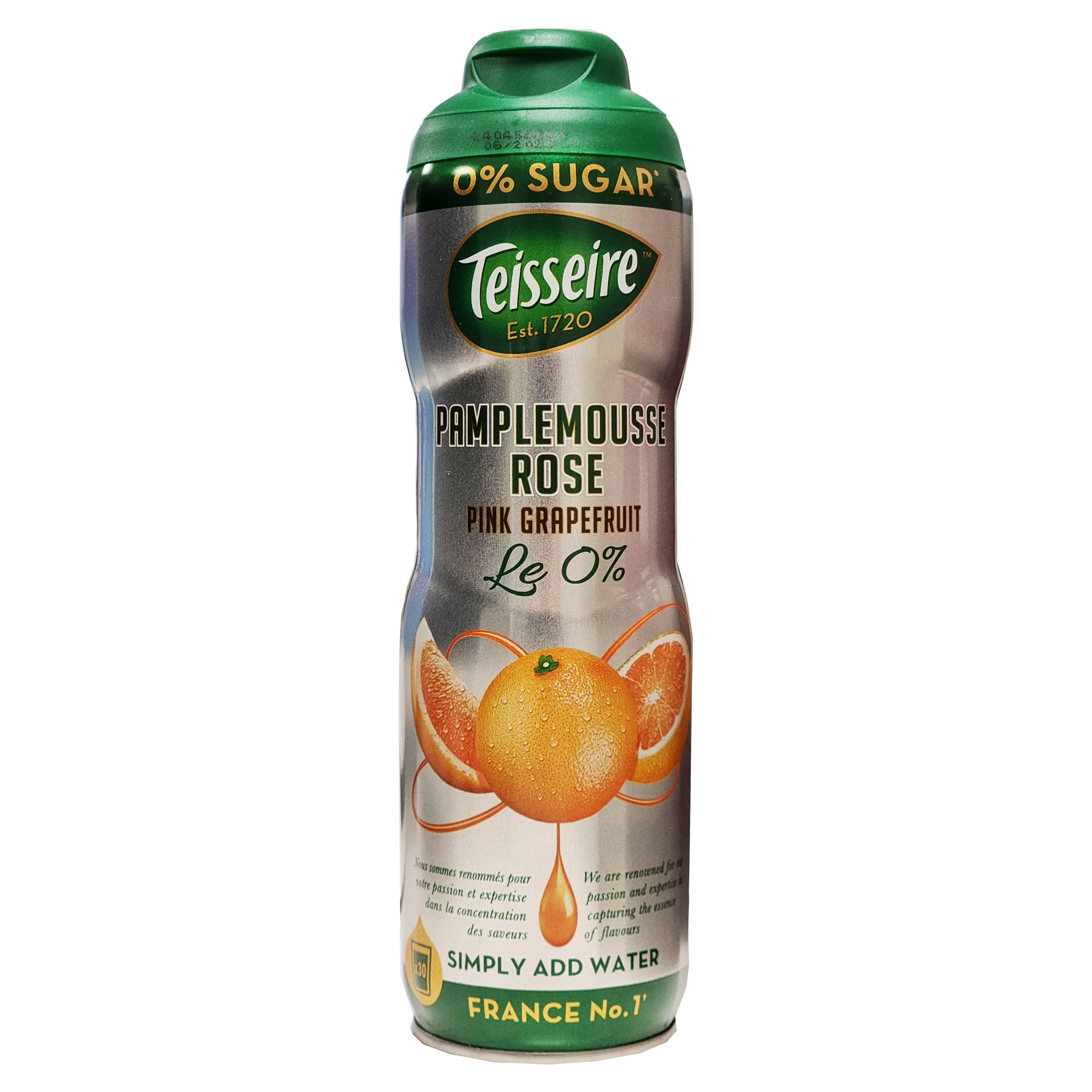 Teisseire sirop pomelo rosa 0% 60 cl.