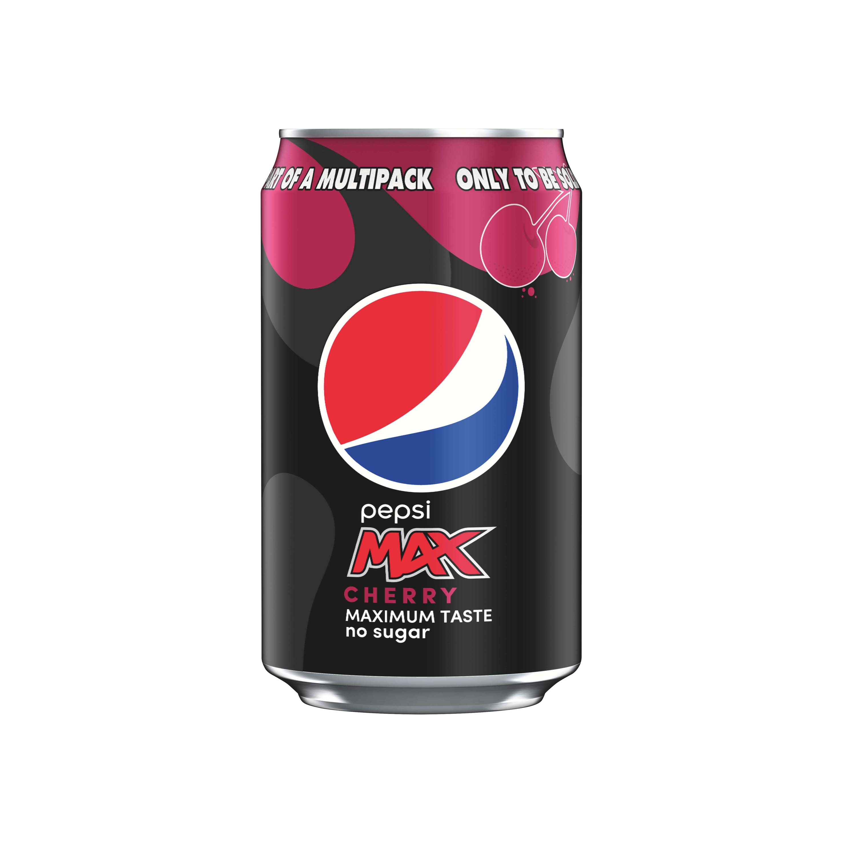 Pepsi max cereza lata 330ml
