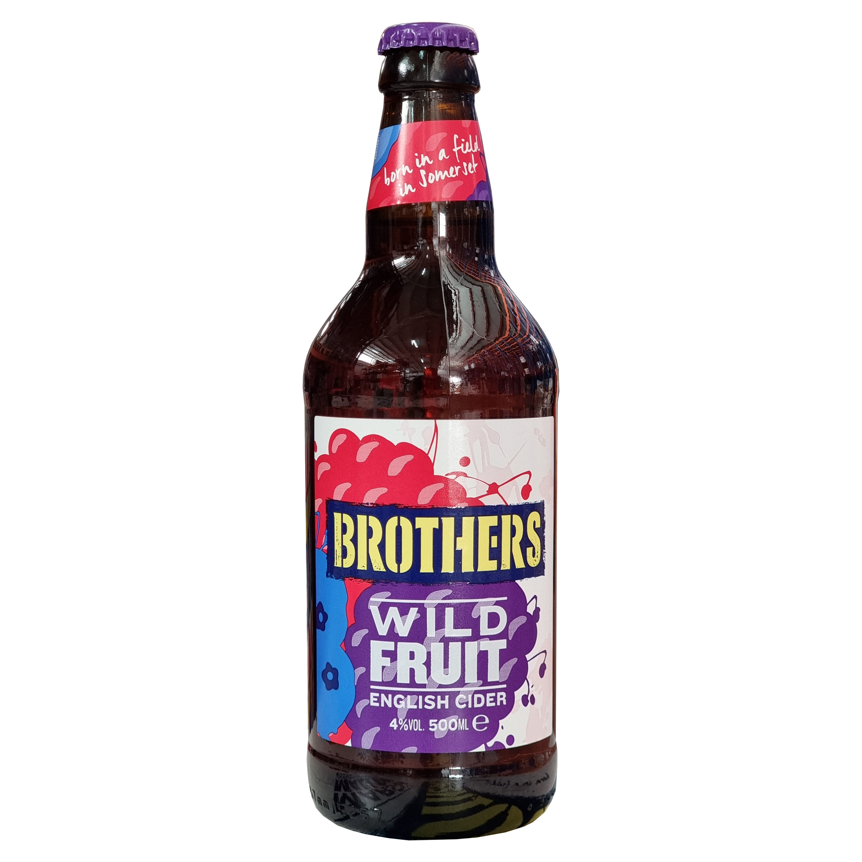 Brothers sidra sabor frutas silv. 4,0% 500 ml