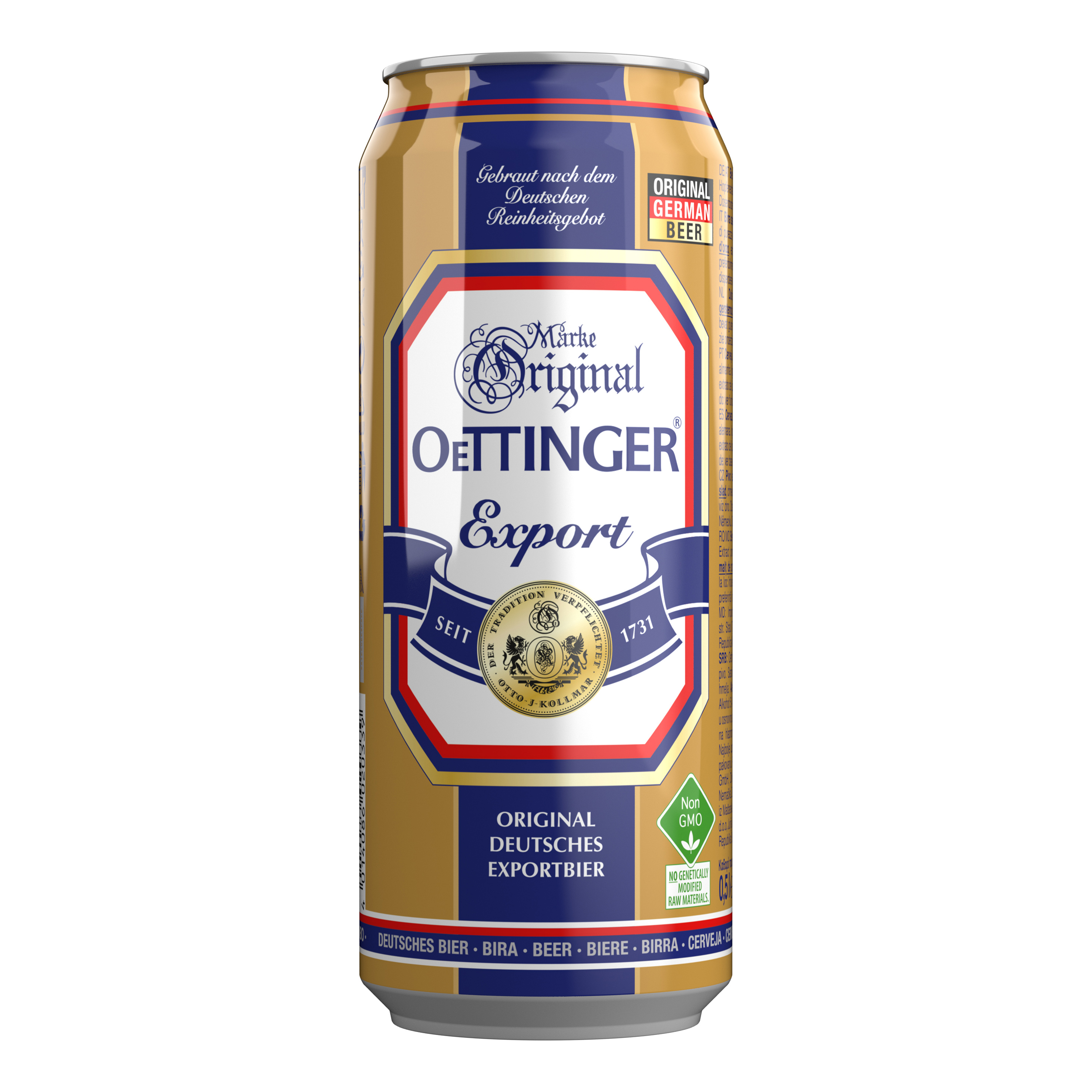 Oettinger export cerveza lata 500ml