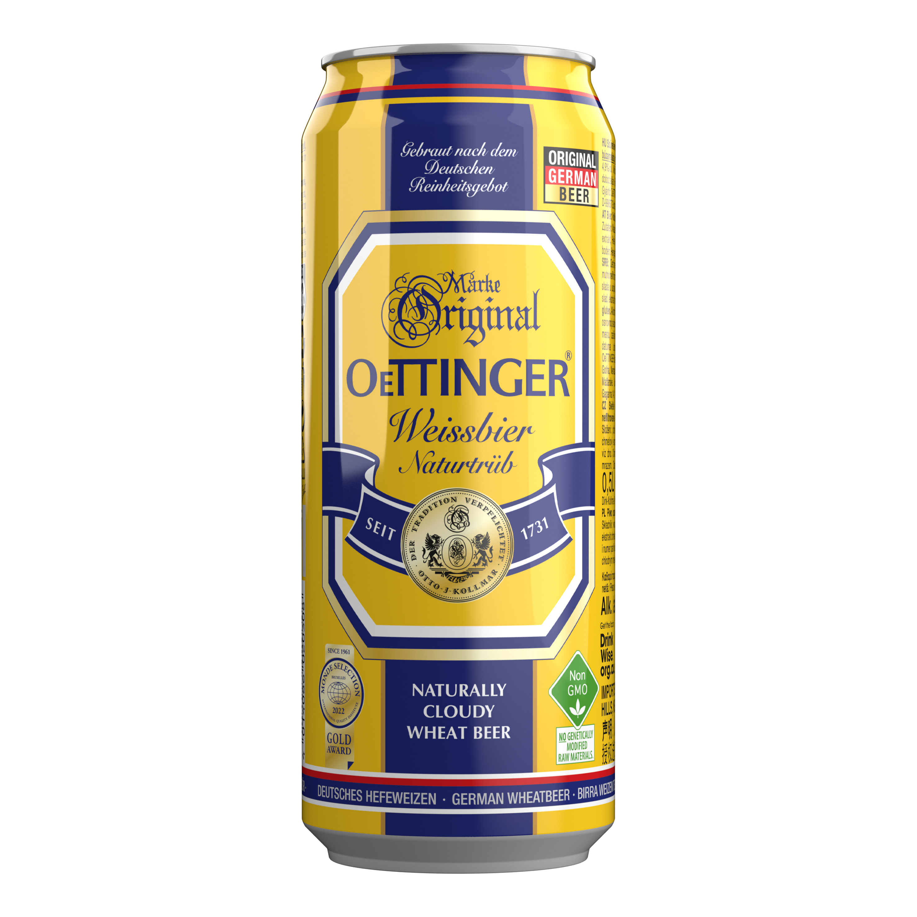 Oettinger veissbier cerveza lata 500ml