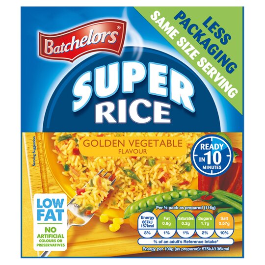 Batch super rice s. golden veg. 100