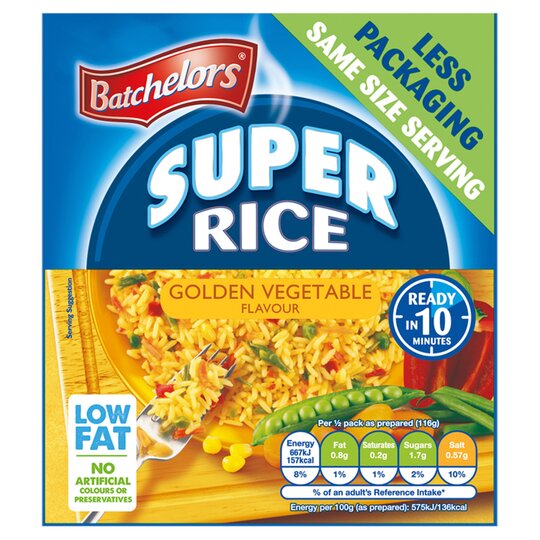 Batch super rice s. golden veg. 100