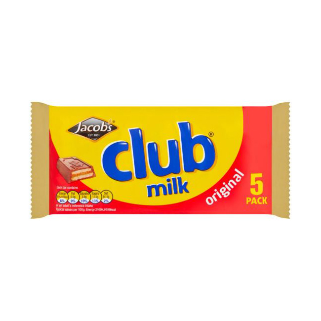 Jacobs Club Milk Original 5x24GR